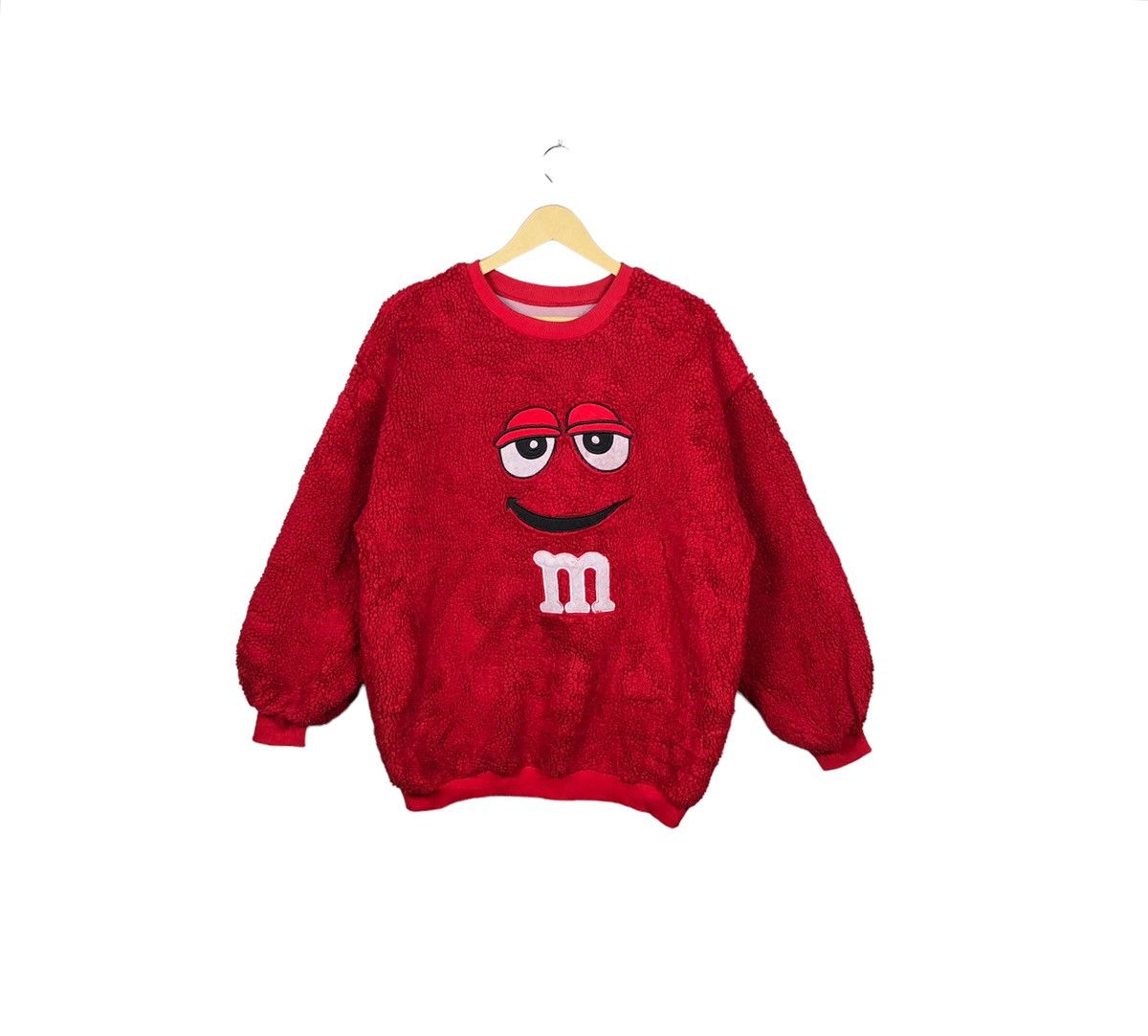 Universal Studios × Vintage Baggy Vintage M&M Faux Fur Mohair Sweatshirt Jumper Size US L / EU 52-54 / 3 - 1 Thumbnail