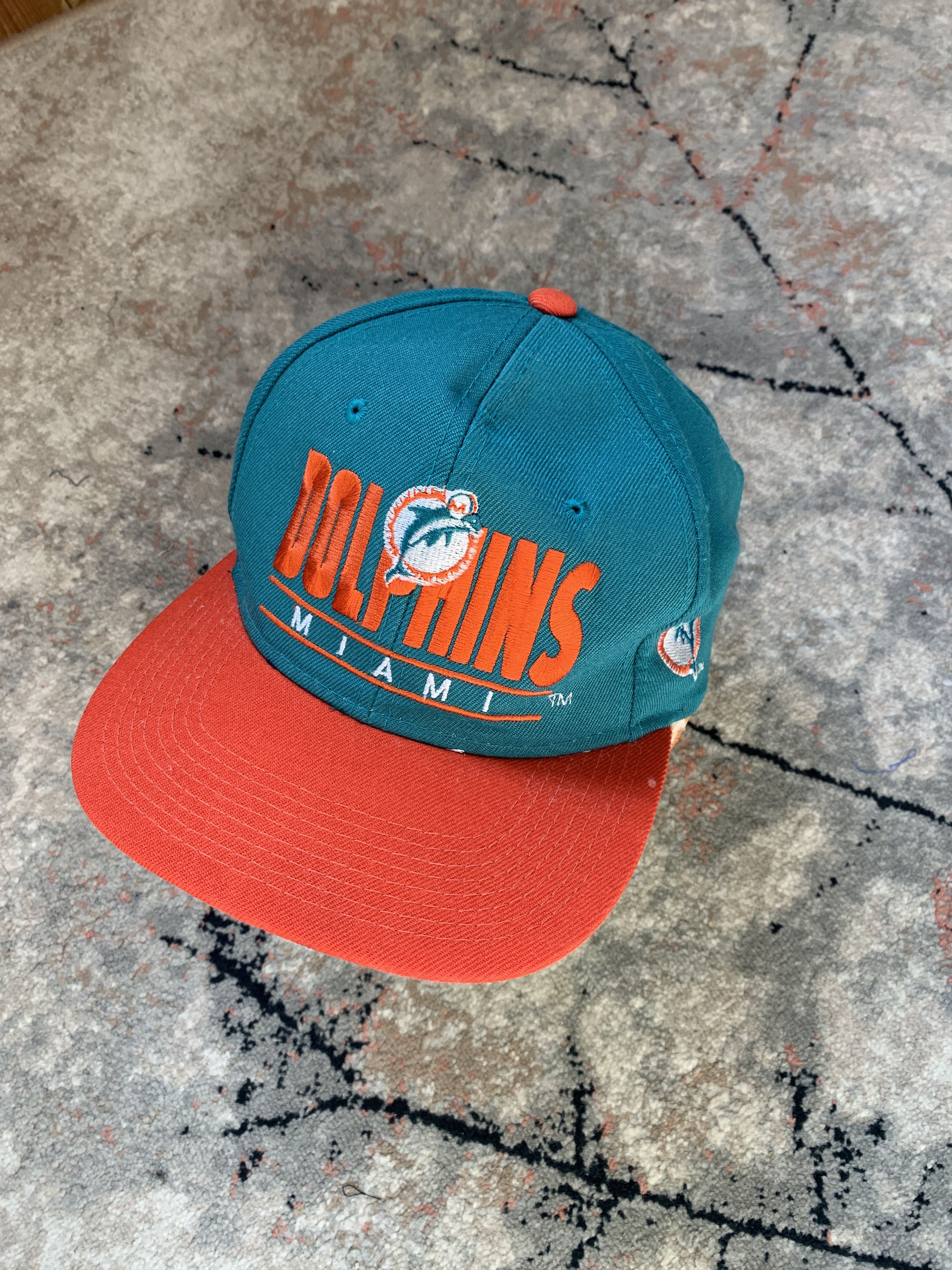 NFL Miami Dolphins Team Vintage Cap Size ONE SIZE - 1 Thumbnail