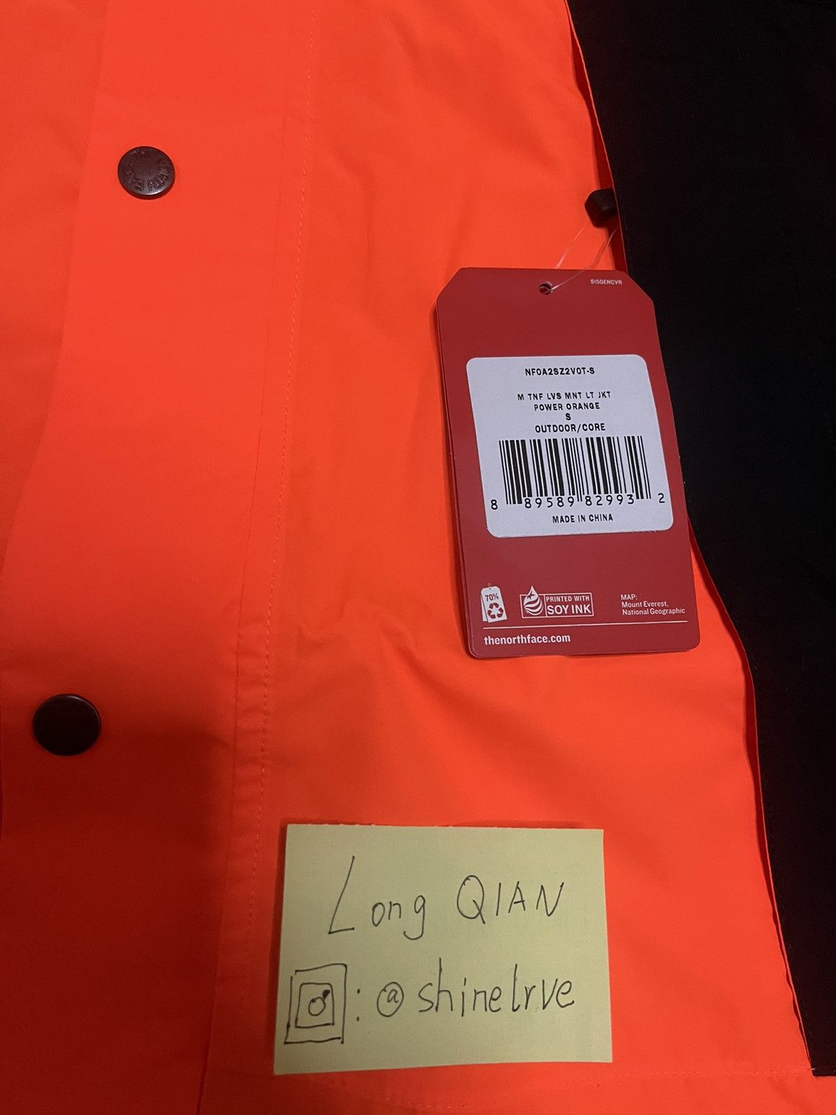 Supreme × The North Face Supreme tnf the north face orange mountain light Jacket Size US S / EU 44-46 / 1 - 4 Thumbnail