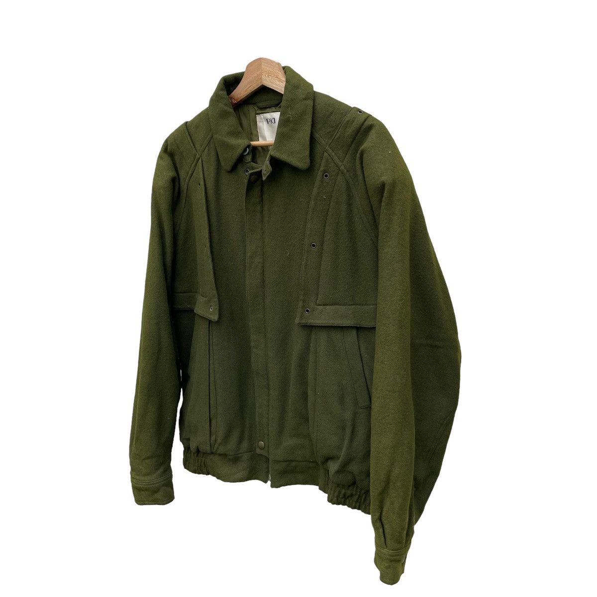 Issey Miyake × Japanese Brand 💥 80s PILA BOMBER JACKET NICE DESIGN Size US L / EU 52-54 / 3 - 3 Thumbnail