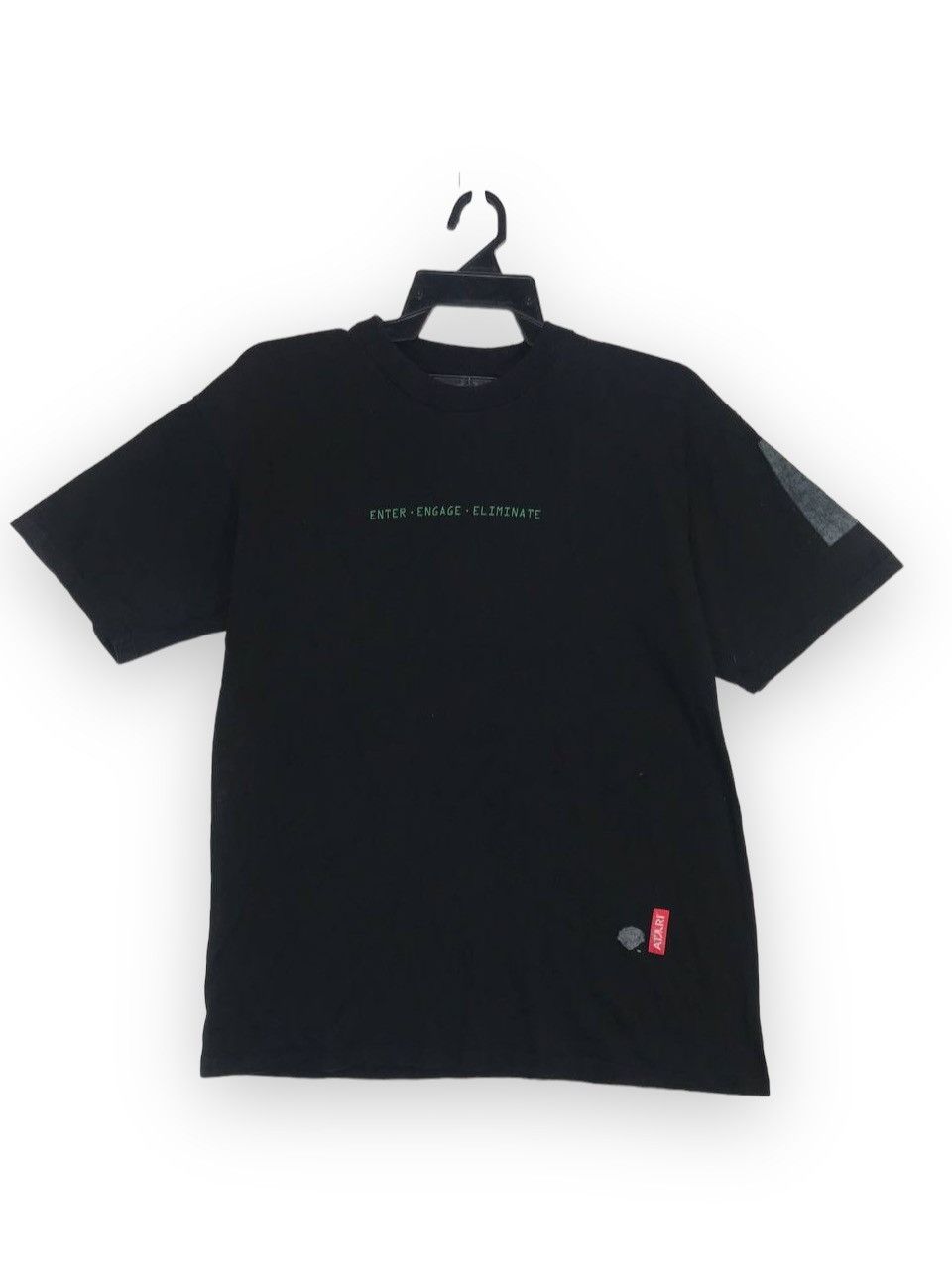 image of Movie x Vintage The Matrix Keanu Reeves in Black, Men's (Size Medium)