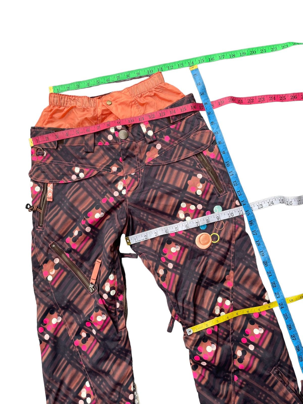 Japanese Brand X-Nix Rose Edition Snowboarding Pant Size 33" - 21 Thumbnail