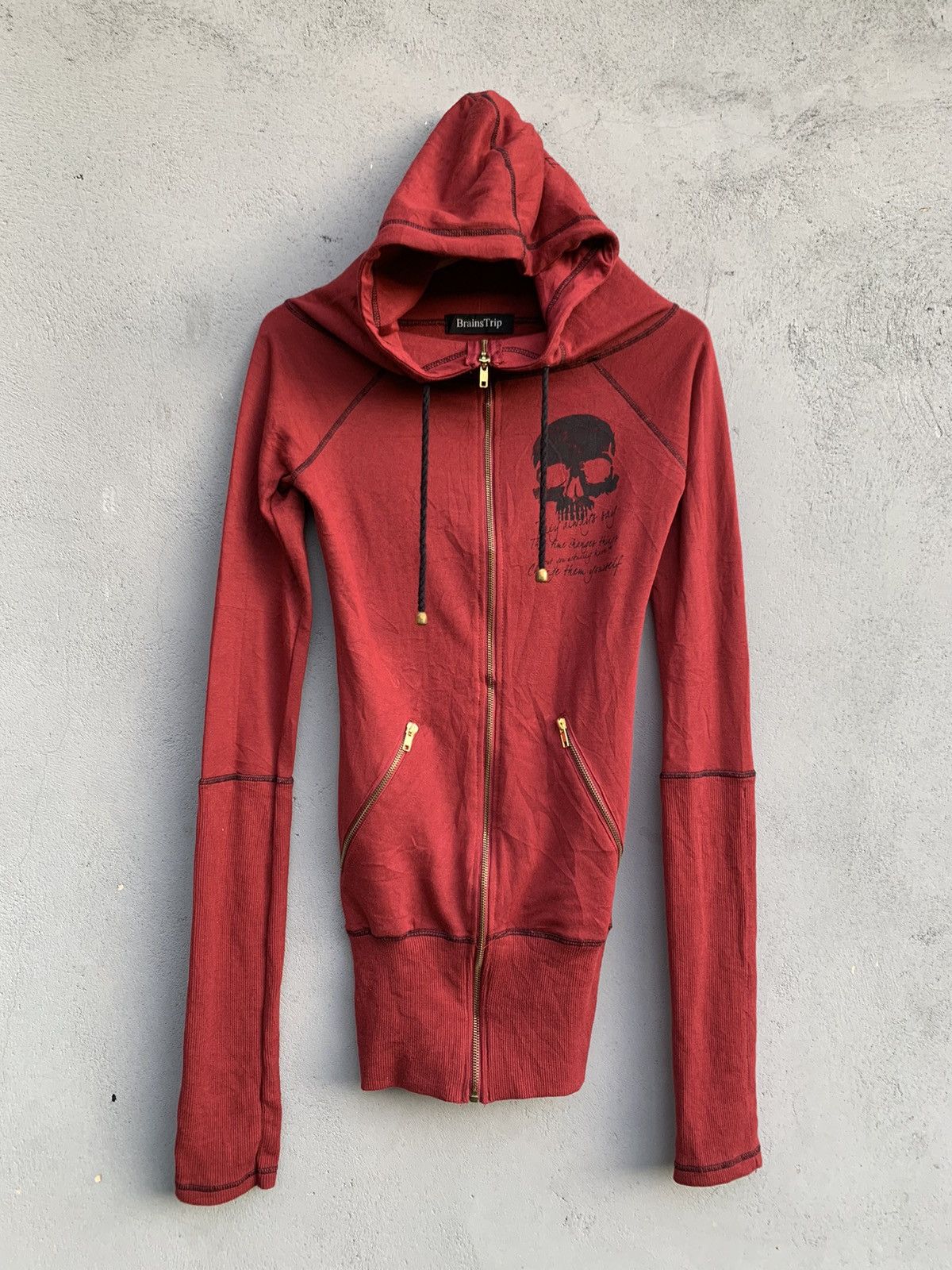 Hysteric Glamour Skull Hoodie | Grailed