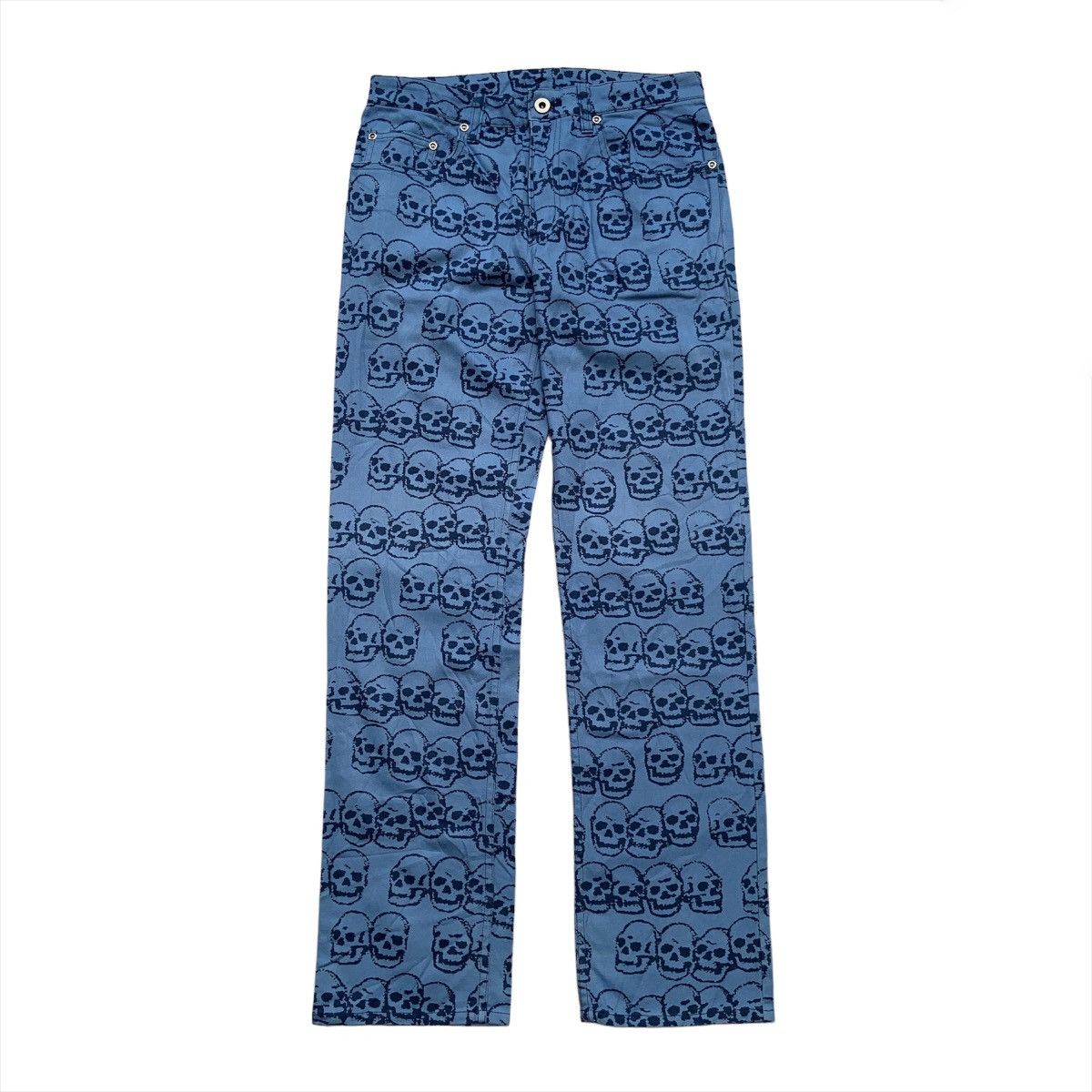 Iconic Hysteric Glamour Skull All Over Print Pants