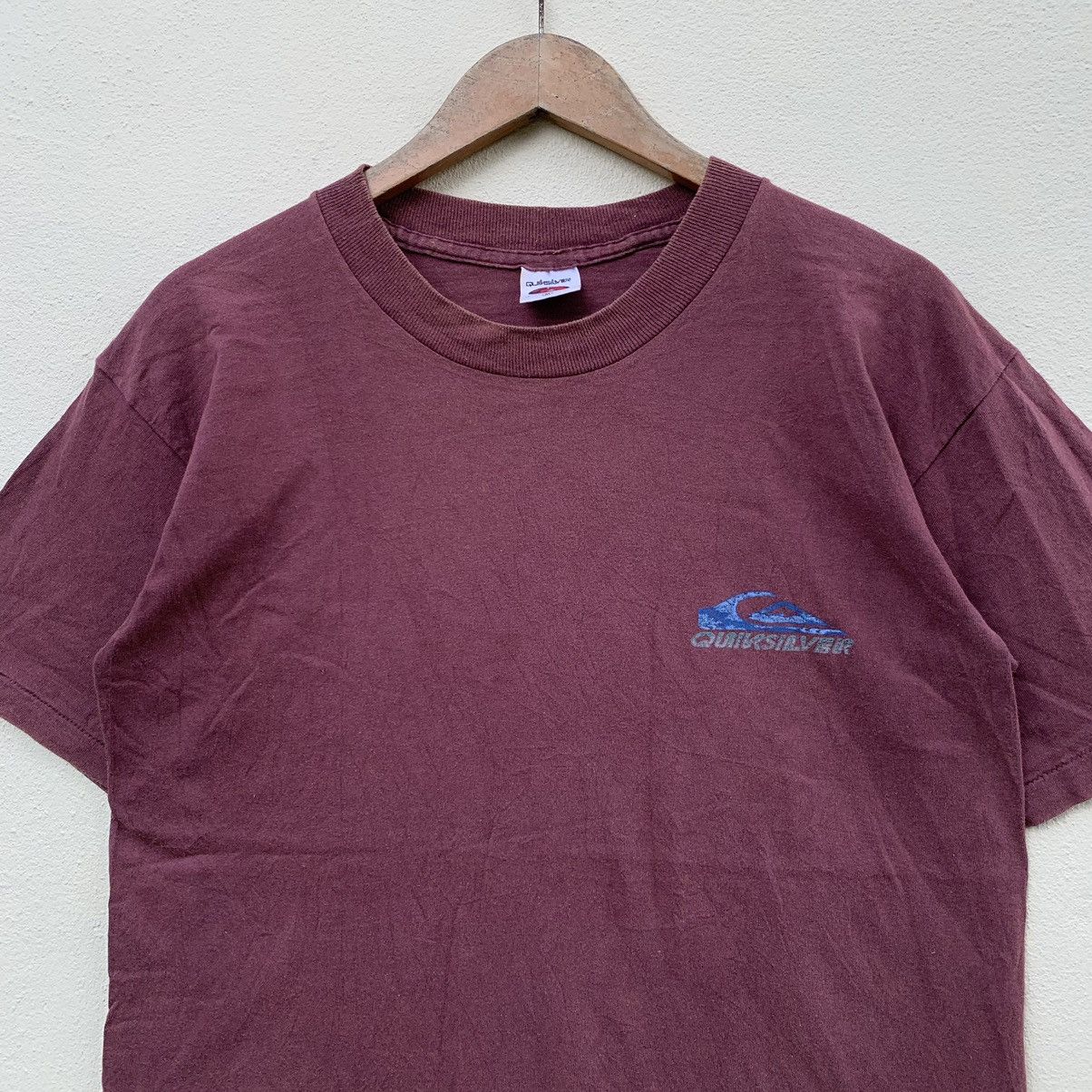 Quiksilver × Vintage Vintage 90s QUIKSILVER SURF BIG LOGO T-shirt Size US M / EU 48-50 / 2 - 4 Thumbnail