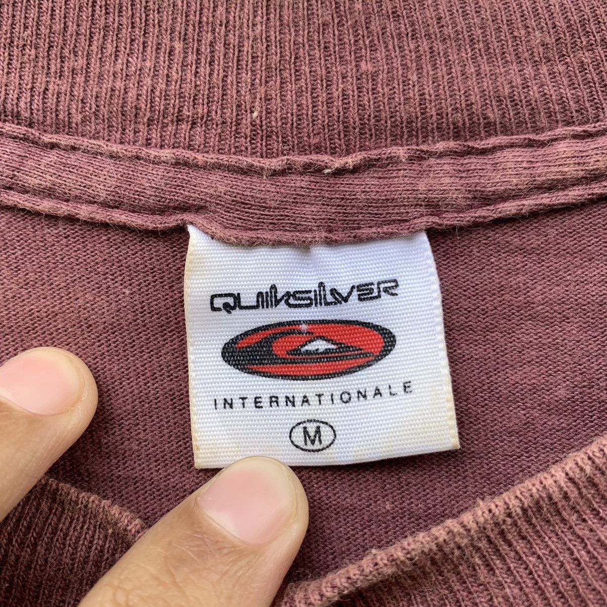 Quiksilver × Vintage Vintage 90s QUIKSILVER SURF BIG LOGO T-shirt Size US M / EU 48-50 / 2 - 9 Thumbnail