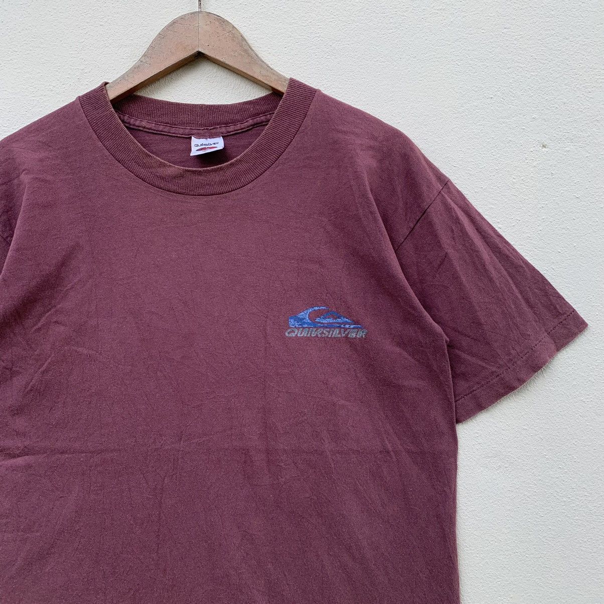 Quiksilver × Vintage Vintage 90s QUIKSILVER SURF BIG LOGO T-shirt Size US M / EU 48-50 / 2 - 5 Thumbnail