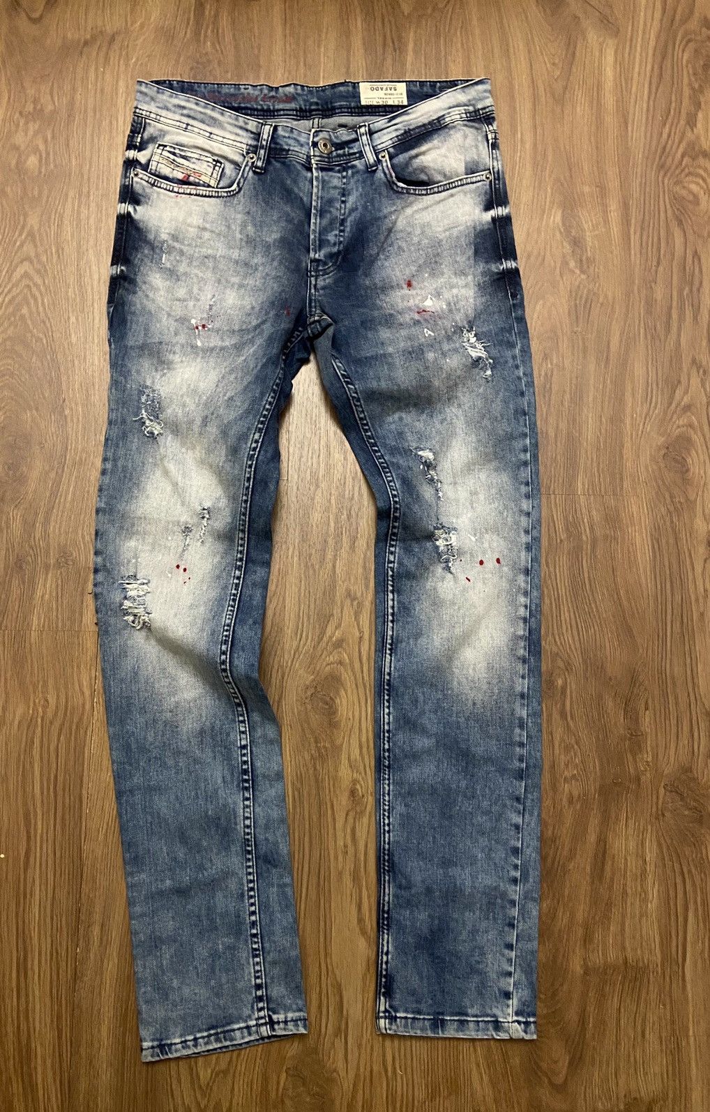 Diesel Hype Denim New With Tags Y2K Drill Japan Style Pants