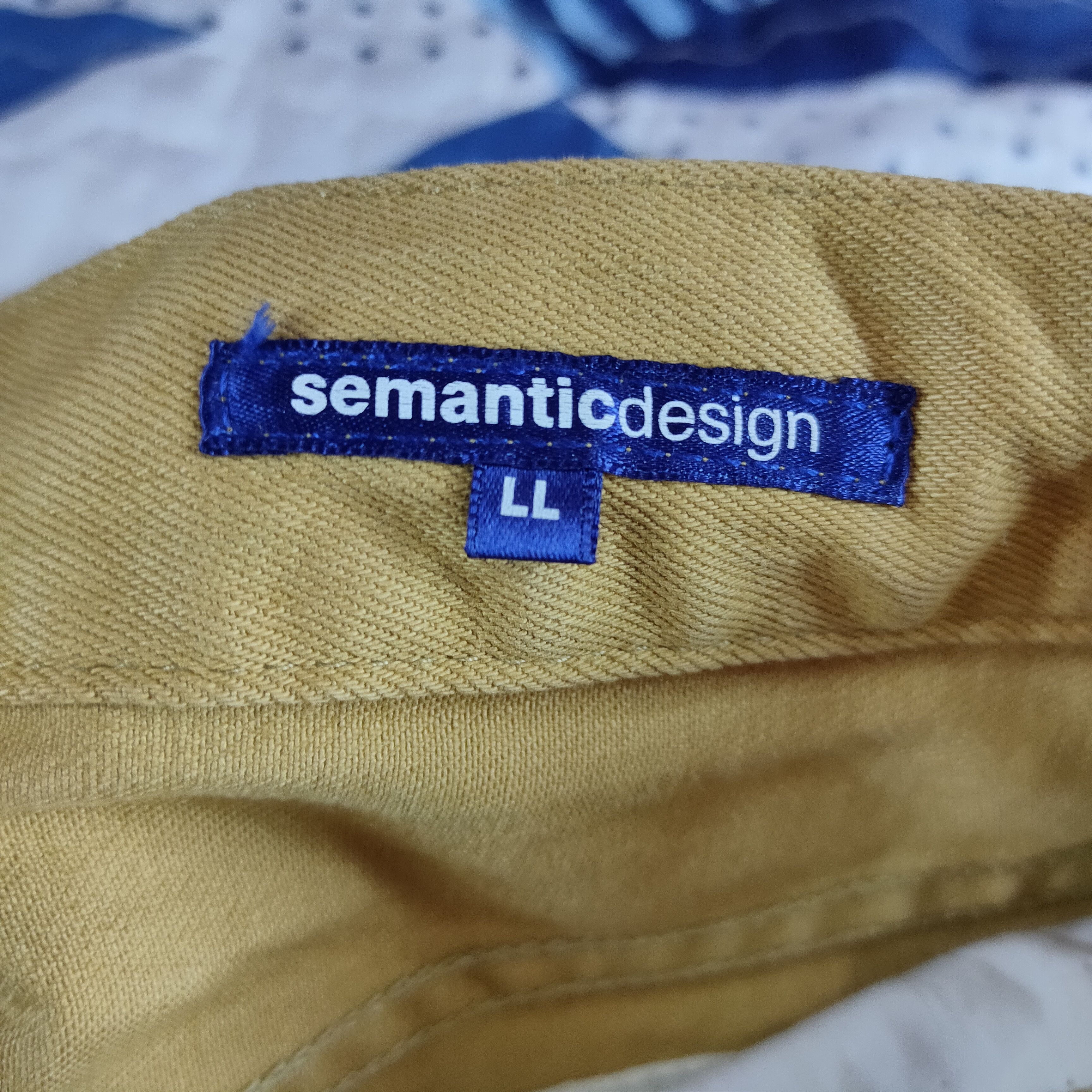 Japanese Brand SEMANTIC DESIGN Waist 35" Bleach Stripe Pattern Denim Pant Size US 35 - 9 Thumbnail