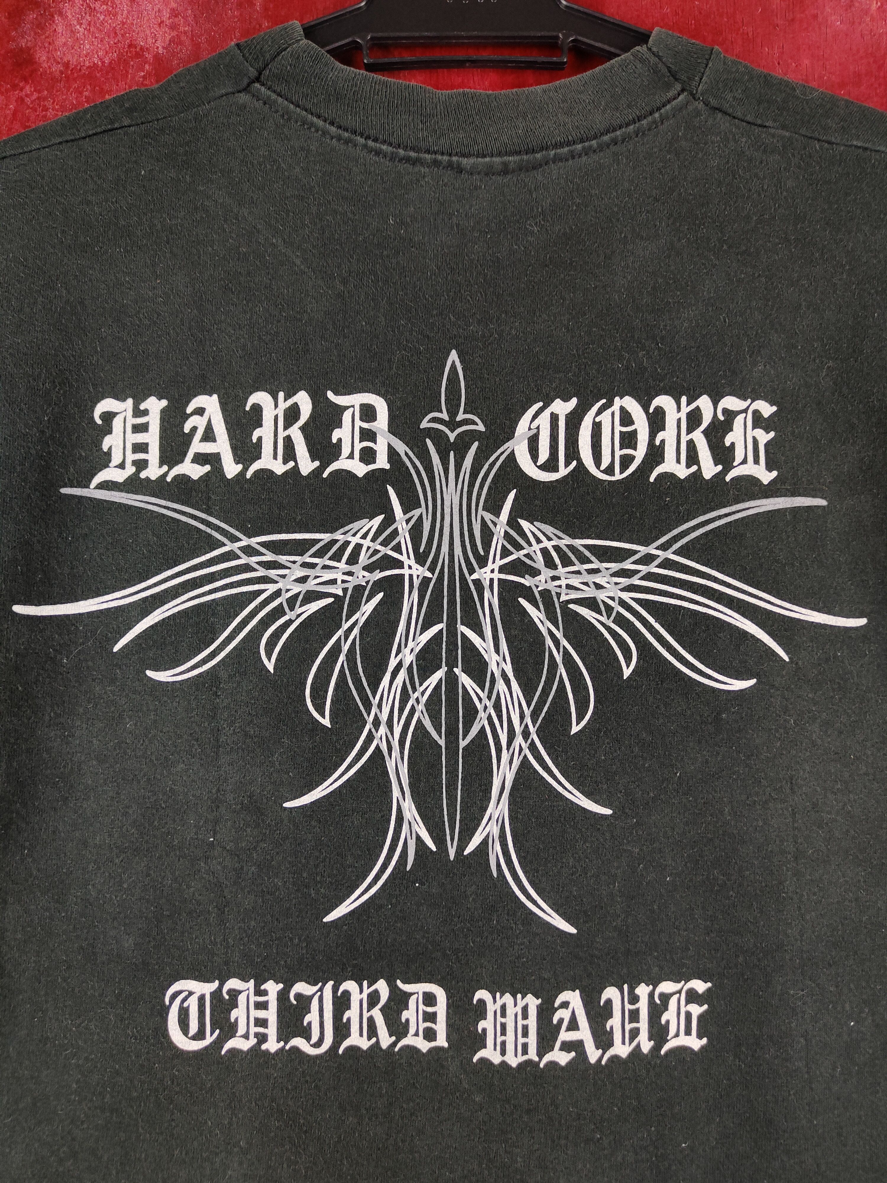 Japanese Brand Hard Core Third Mahe like ch Faded T-shirt #S678 Size US M / EU 48-50 / 2 - 12 Thumbnail
