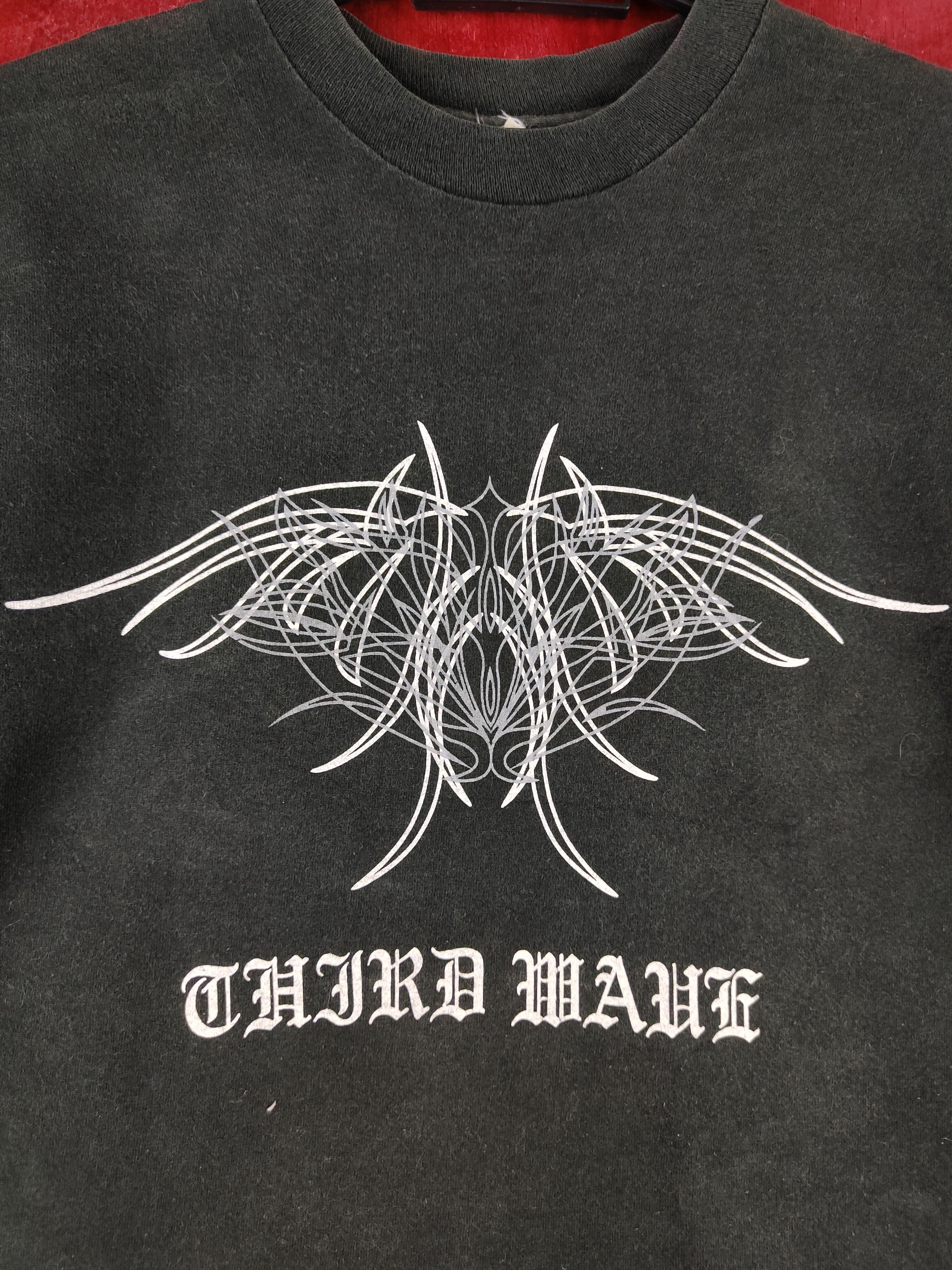 Japanese Brand Hard Core Third Mahe like ch Faded T-shirt #S678 Size US M / EU 48-50 / 2 - 3 Thumbnail