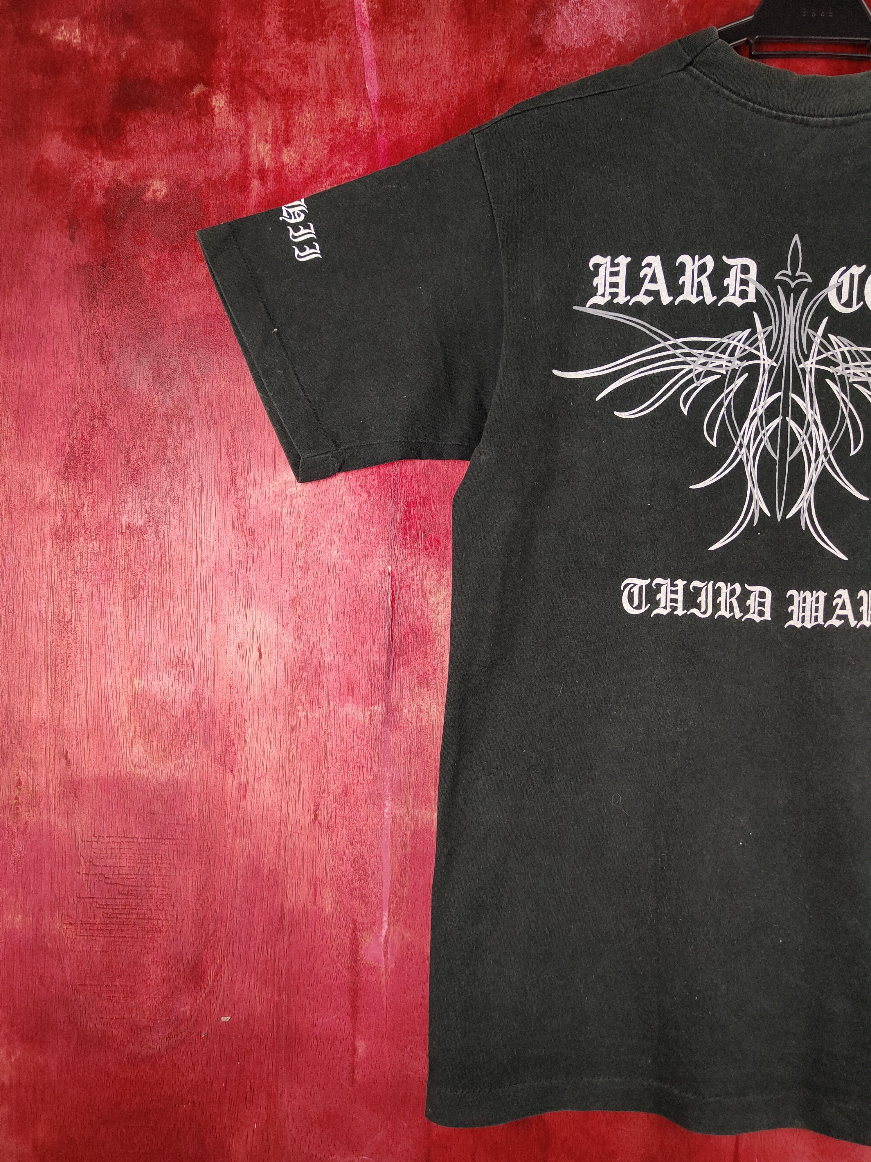 Japanese Brand Hard Core Third Mahe like ch Faded T-shirt #S678 Size US M / EU 48-50 / 2 - 13 Thumbnail