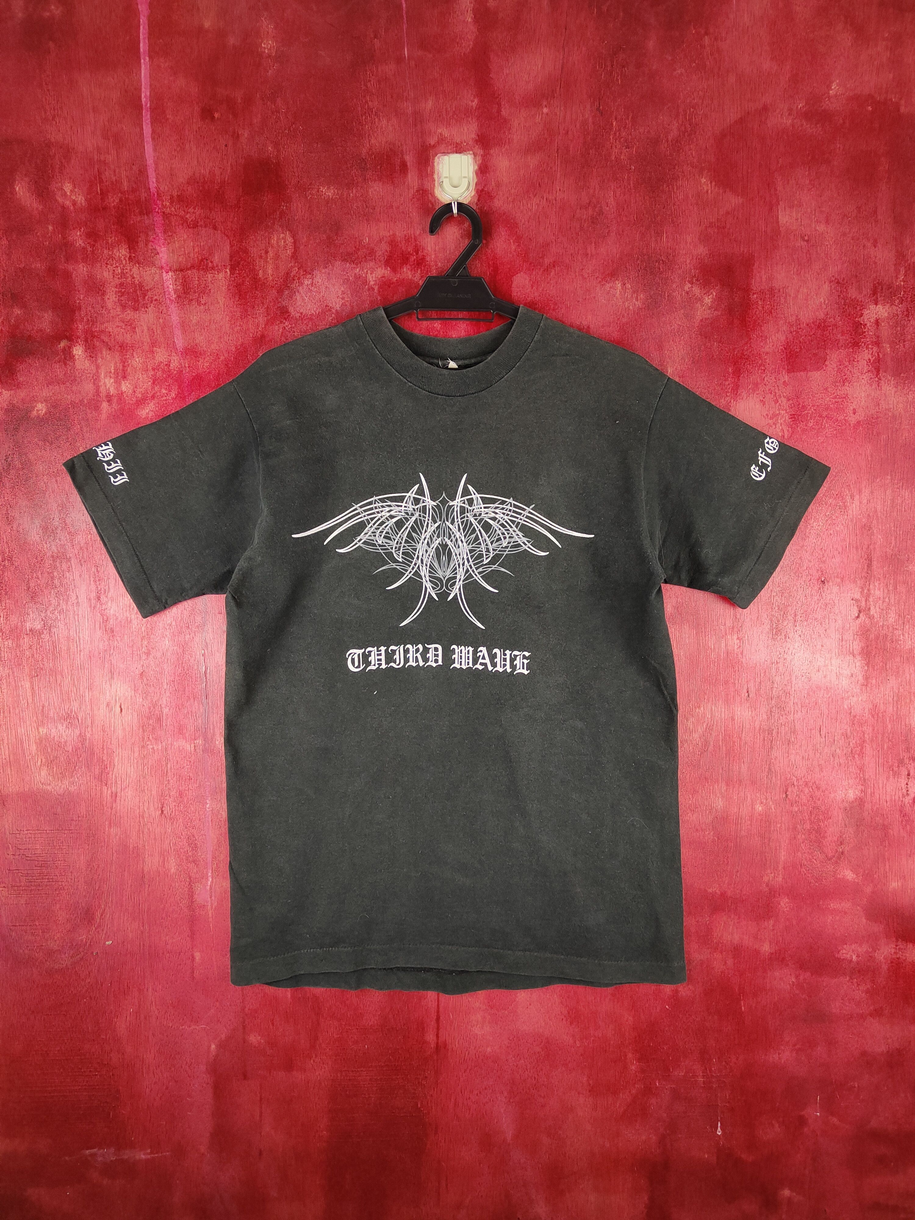 Japanese Brand Hard Core Third Mahe like ch Faded T-shirt #S678 Size US M / EU 48-50 / 2 - 1 Thumbnail