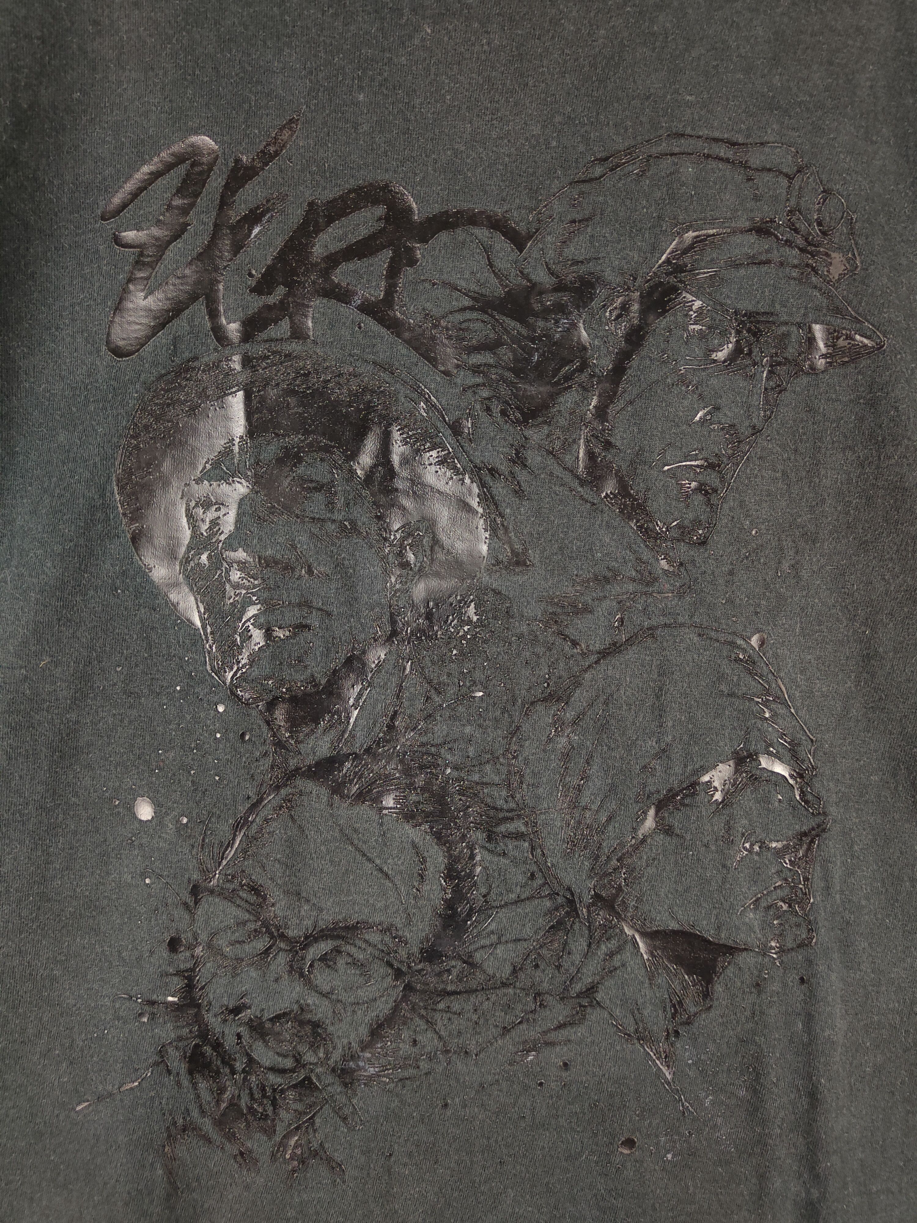 Anime Seventeen VergleBee Black Faded Short Sleeve T-shirt #S679 Size US L / EU 52-54 / 3 - 3 Thumbnail
