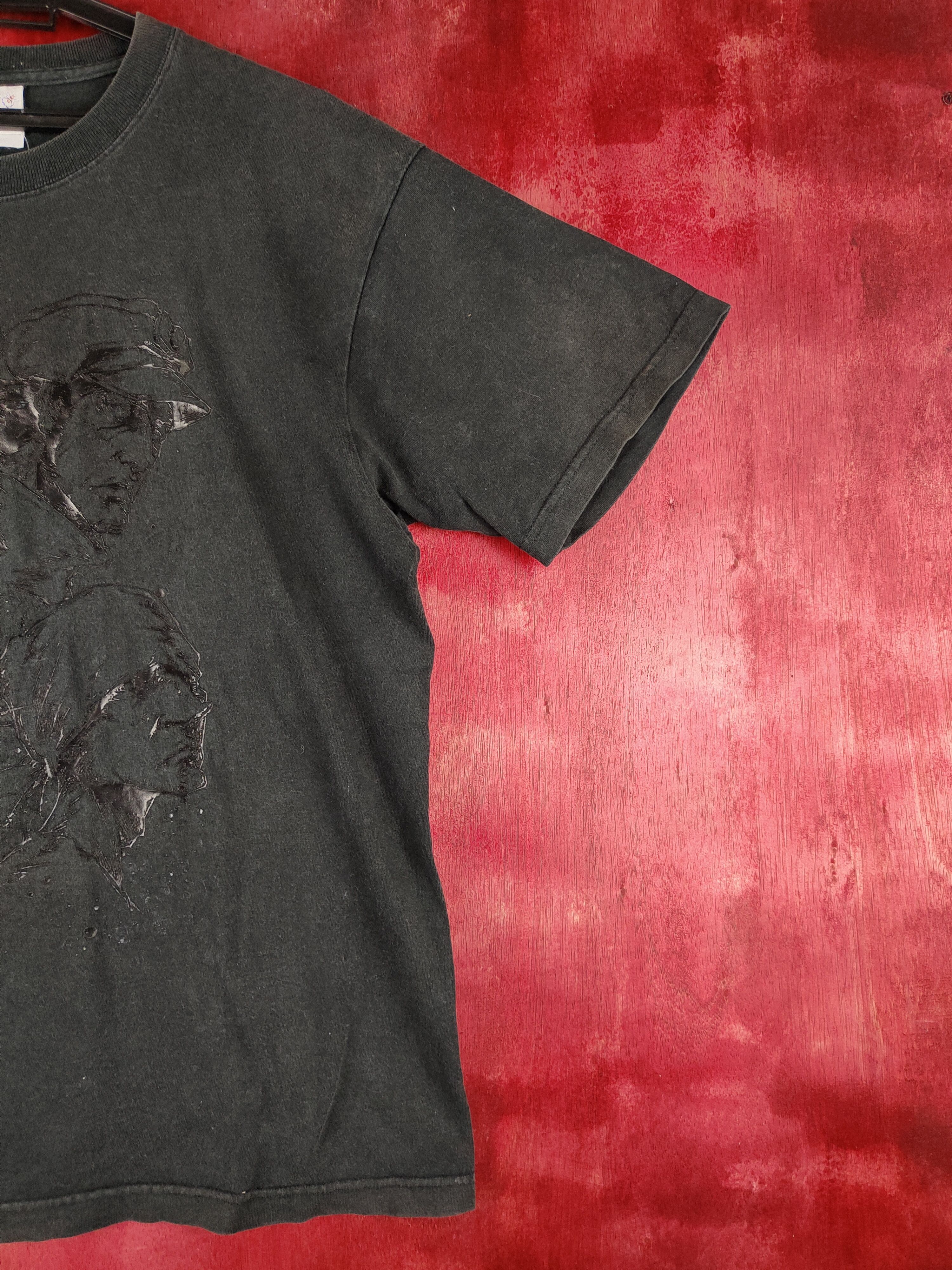 Anime Seventeen VergleBee Black Faded Short Sleeve T-shirt #S679 Size US L / EU 52-54 / 3 - 6 Thumbnail