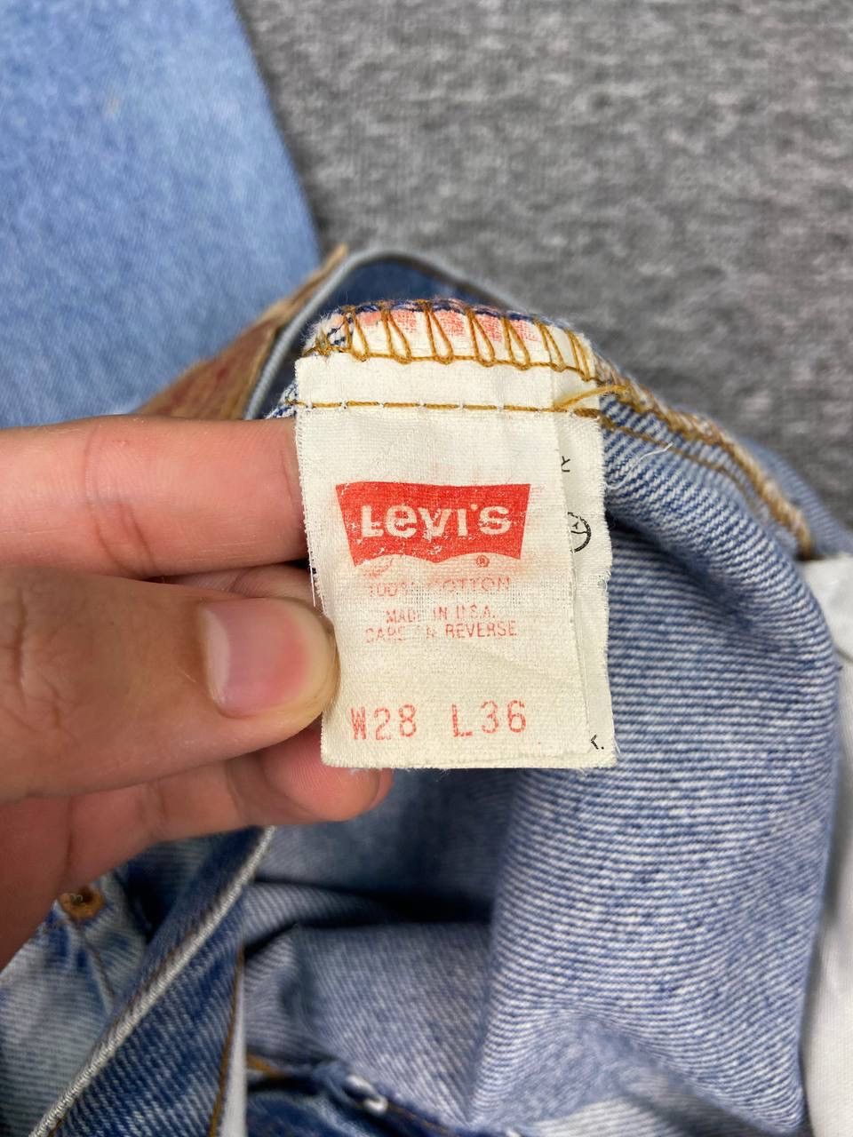 Levi's Vintage Clothing Vintage 90s Distressed Levis 505 Jeans Faded Wash Denim Size US 27 - 5 Thumbnail
