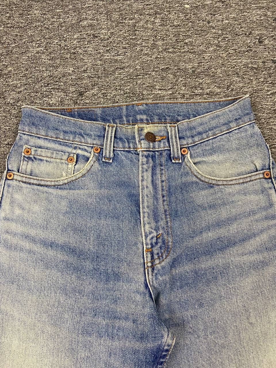 Levi's Vintage Clothing Vintage 90s Distressed Levis 505 Jeans Faded Wash Denim Size US 27 - 3 Thumbnail
