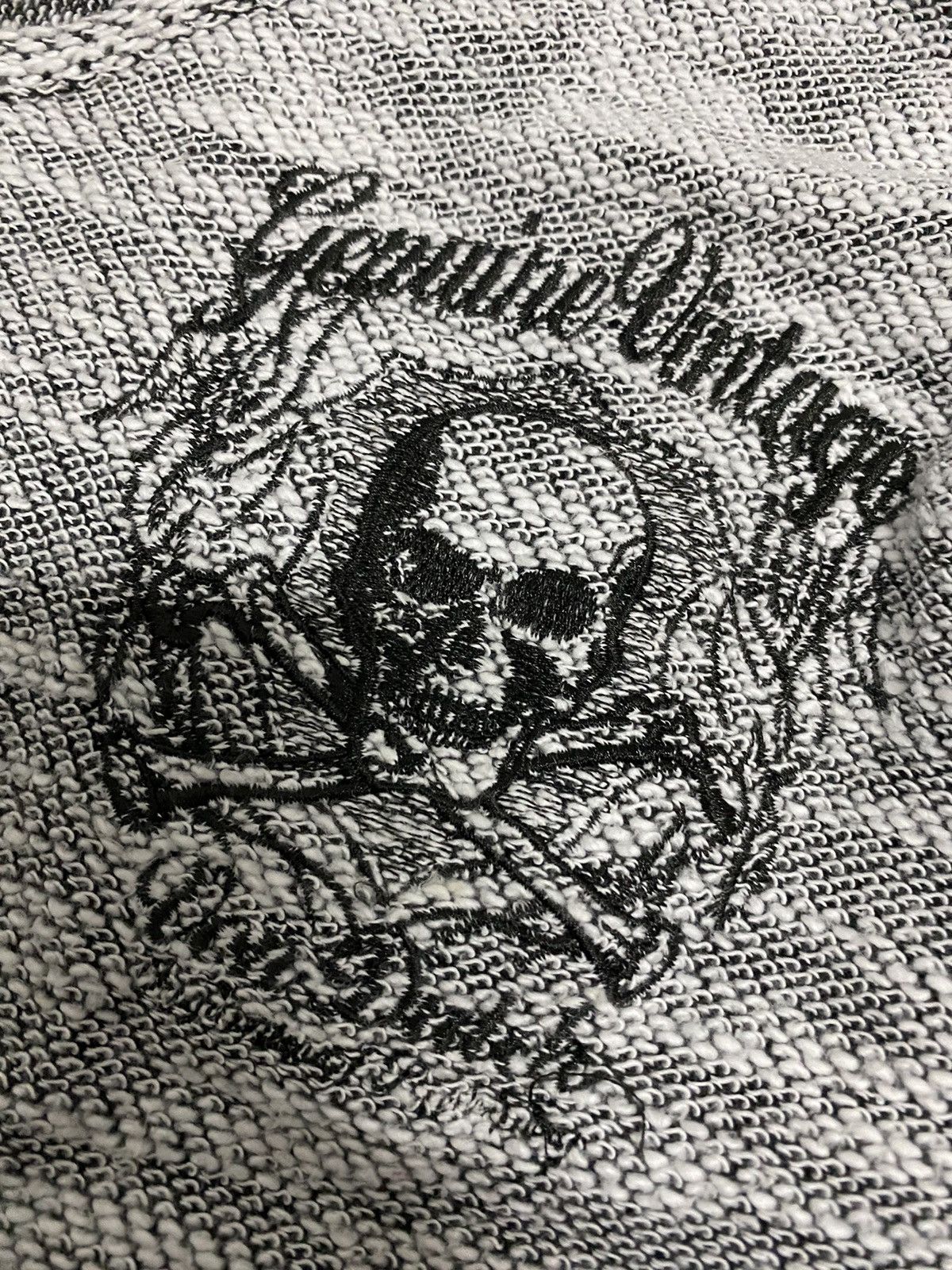 Vintage × Von Dutch Vintage VonDutch Skeleton Knitwear Sweatshirt Size US L / EU 52-54 / 3 - 6 Thumbnail