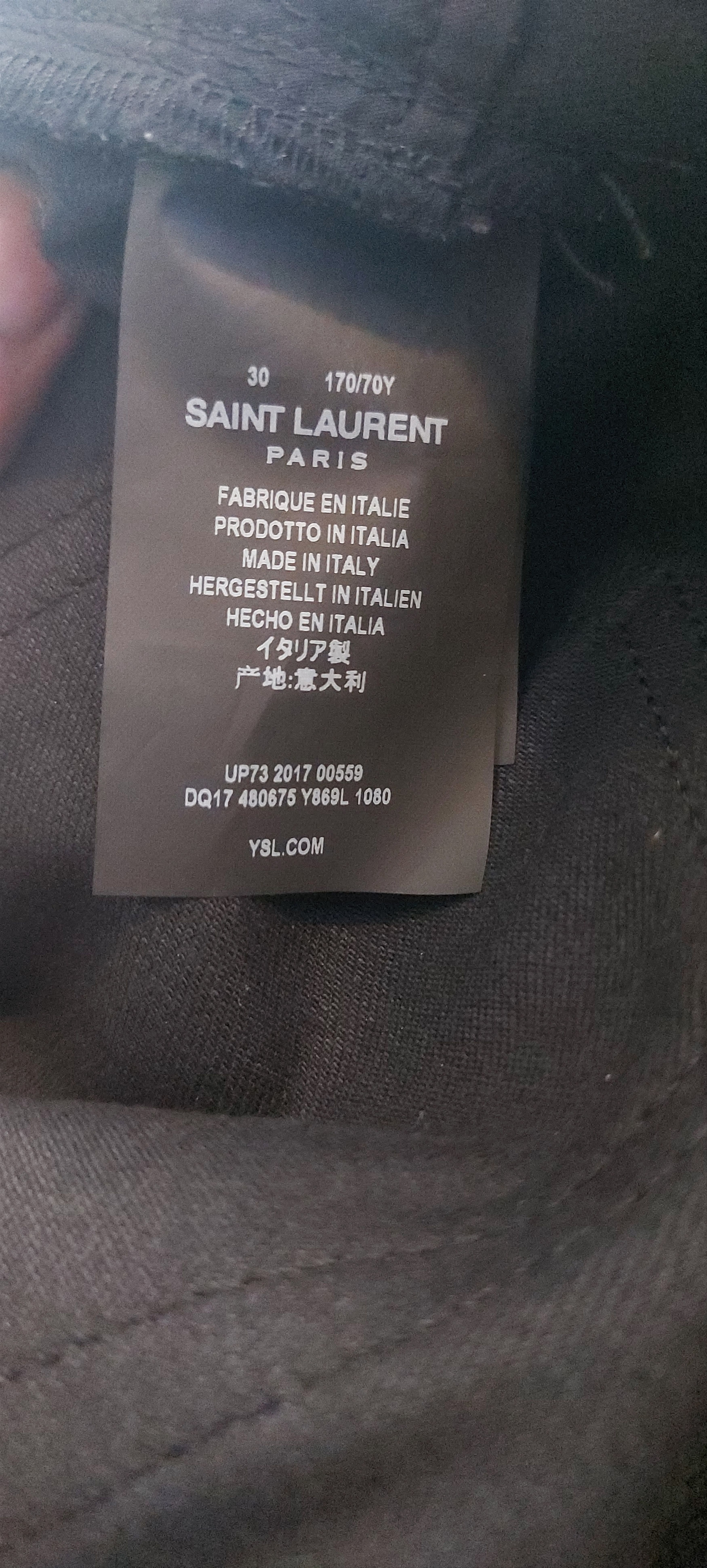 Saint Laurent Paris Saint laurent Paris D05 W/SK - MW jeans Size 30" / US 8 / IT 44 - 7 Thumbnail