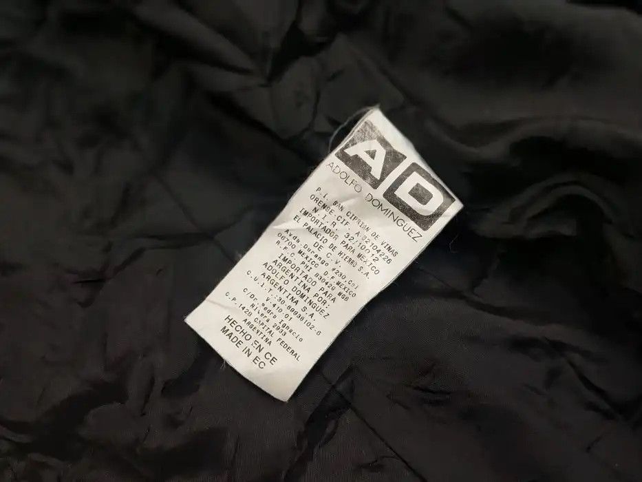 Adolfo Dominguez Vintage Adolfo Dominguez Classic Black zip-up Jacket Size XS / US 0-2 / IT 36-38 - 9 Thumbnail