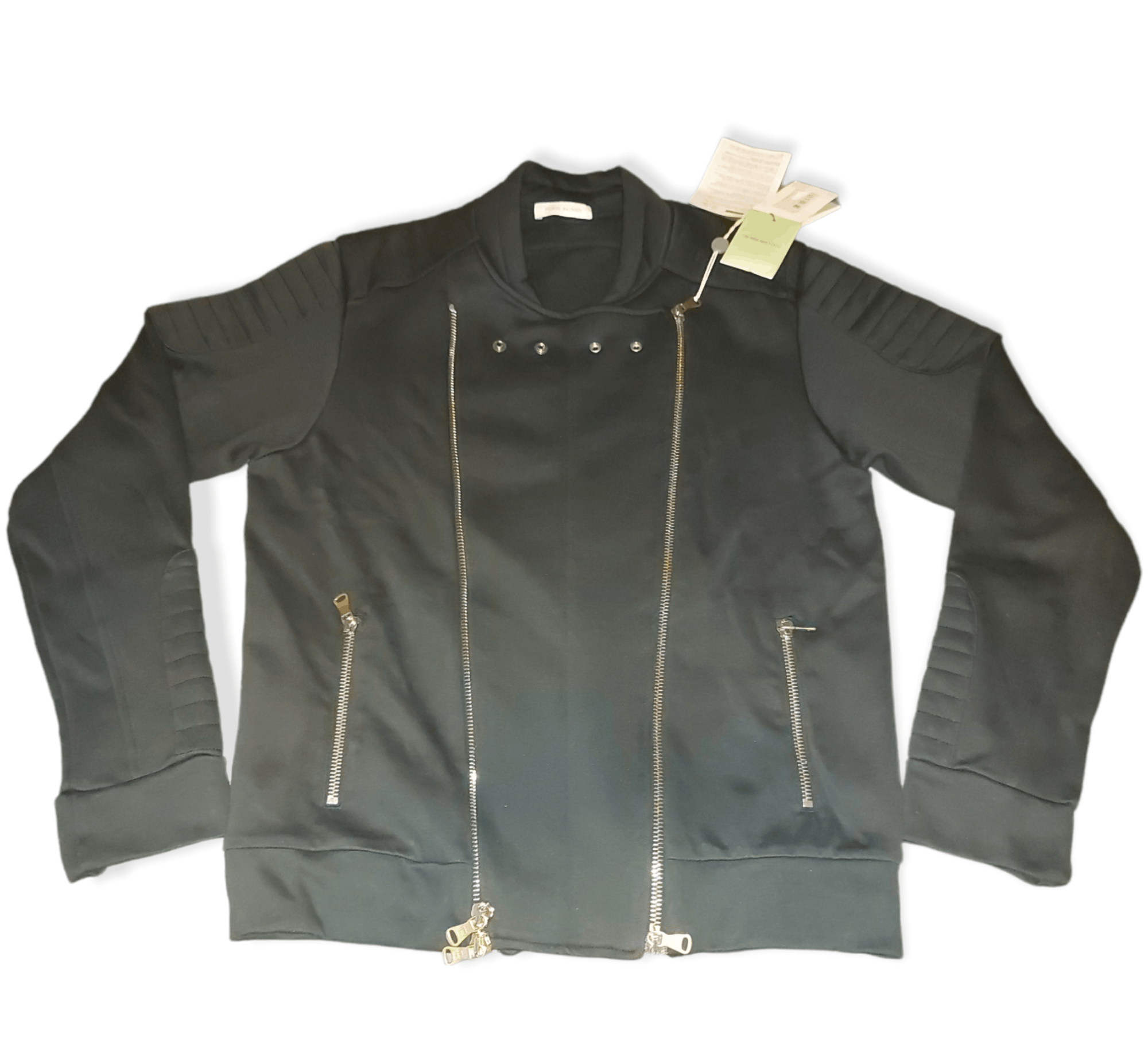 Pierre Balmain Pierre Balmain Diagonal Zips Open Jacket Size US L / EU 52-54 / 3 - 2 Thumbnail