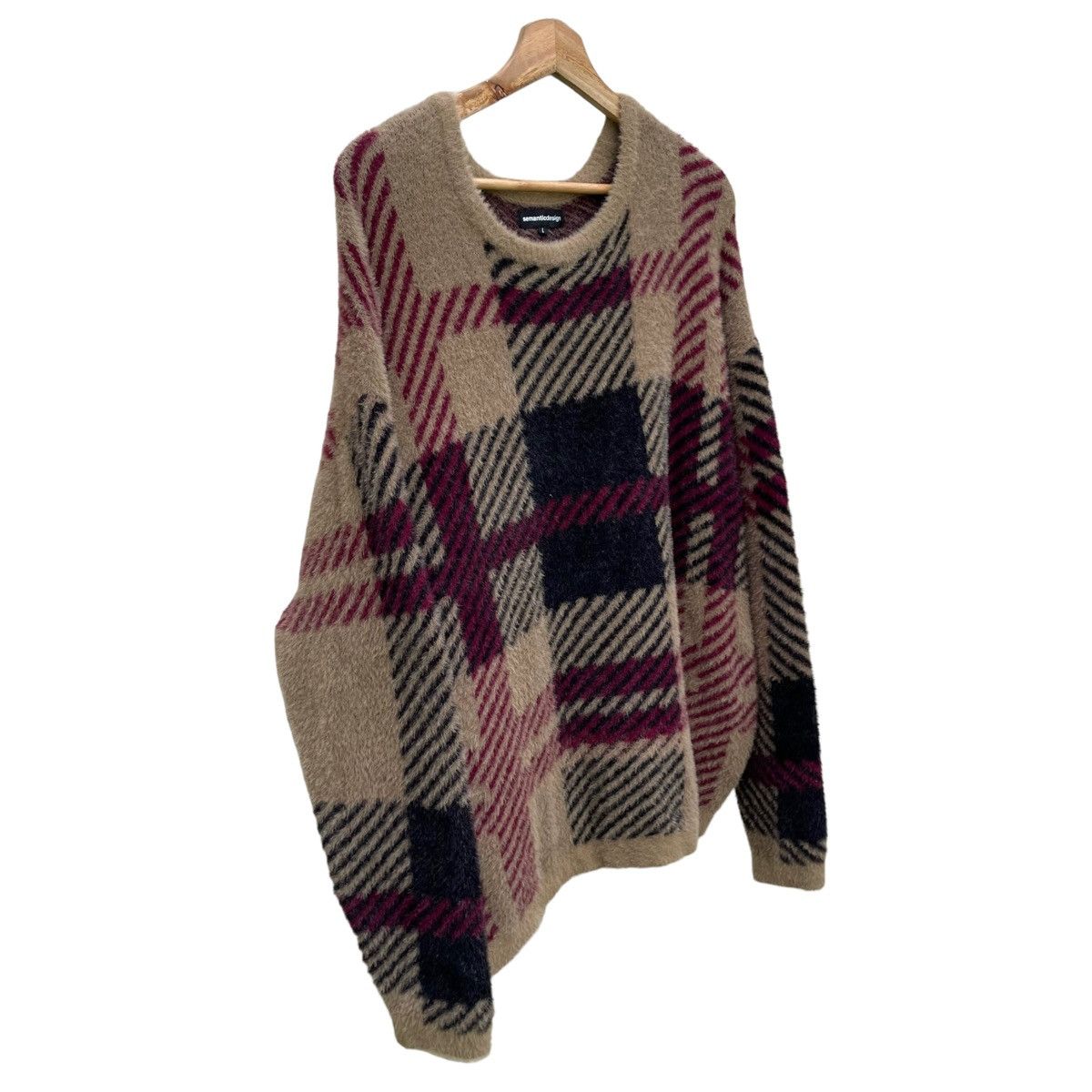 Japanese Brand × semanticdesign 💥Semantic Design Japan Lossy Furry Sweater Size US L / EU 52-54 / 3 - 3 Thumbnail