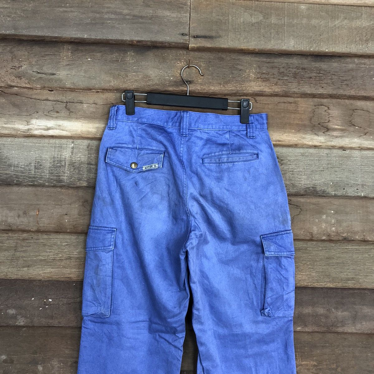 Japanese Brand DLL After O Blue dirty Multipocket Cargo Pants #c1227 Size US 29 - 9 Thumbnail