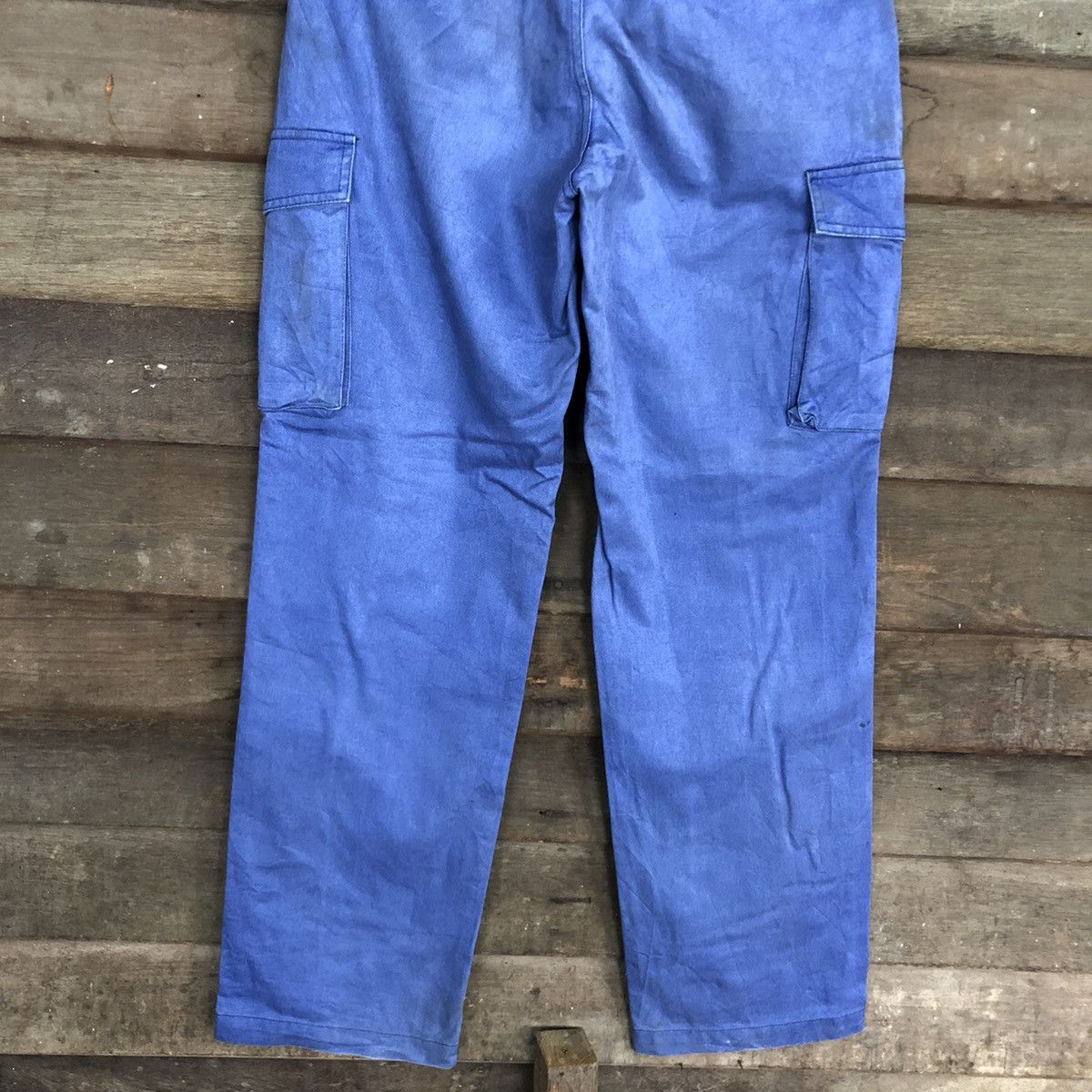Japanese Brand DLL After O Blue dirty Multipocket Cargo Pants #c1227 Size US 29 - 10 Thumbnail