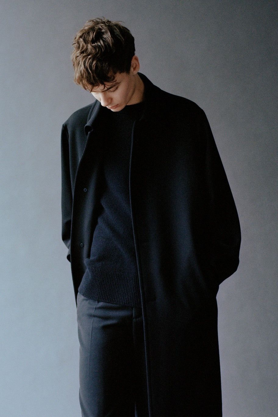 Hale Cashmere Double-face Car Coat