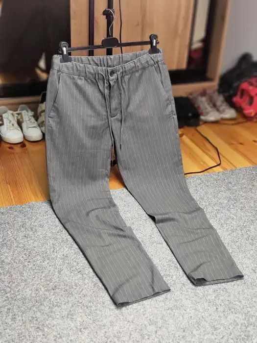 Comme Ca Ism Comme Ca Ism Classic men's trousers in gray stripes Pants Size US 34 / EU 50 - 10 Thumbnail