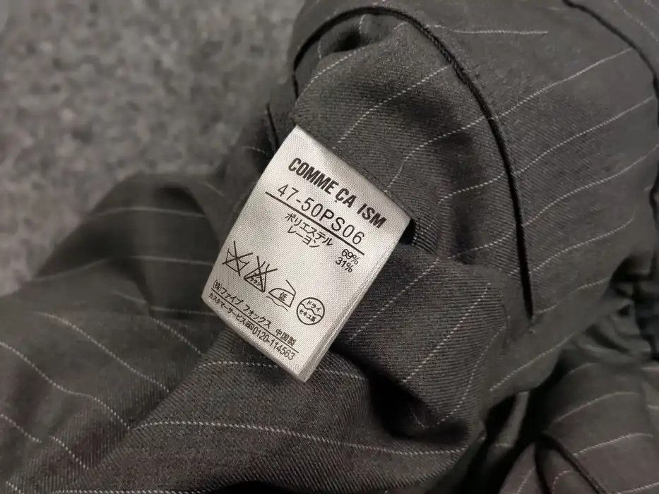 Comme Ca Ism Comme Ca Ism Classic men's trousers in gray stripes Pants Size US 34 / EU 50 - 9 Thumbnail