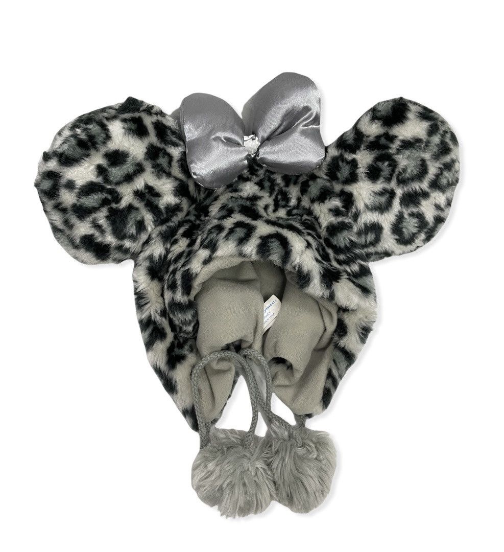 🔥DOPE🔥MINNIE MOUSE Cheetah Stripes Ears Beanie Hat