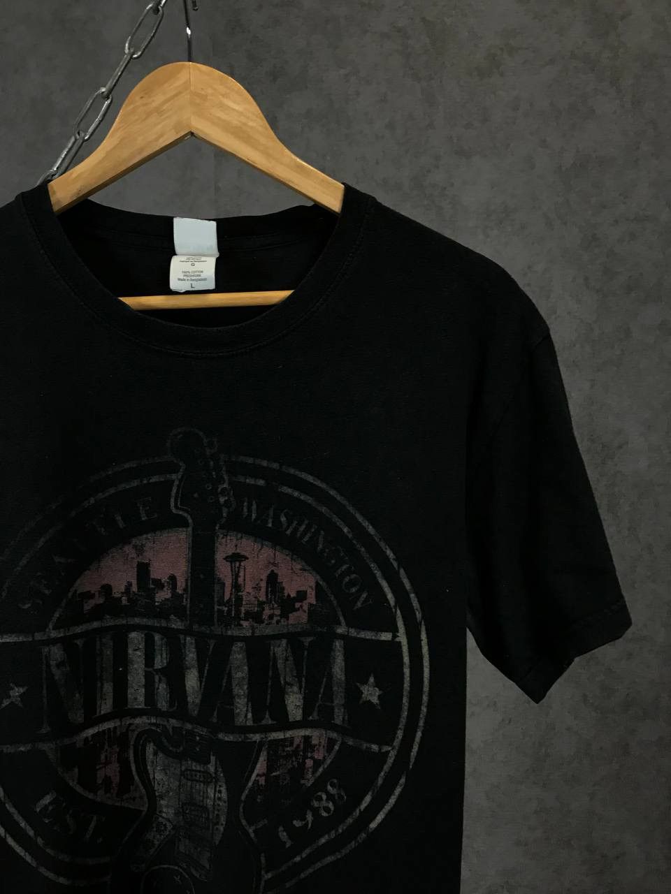 Band Tees Nirvana vintage rock band tee Size US L / EU 52-54 / 3 - 2 Thumbnail