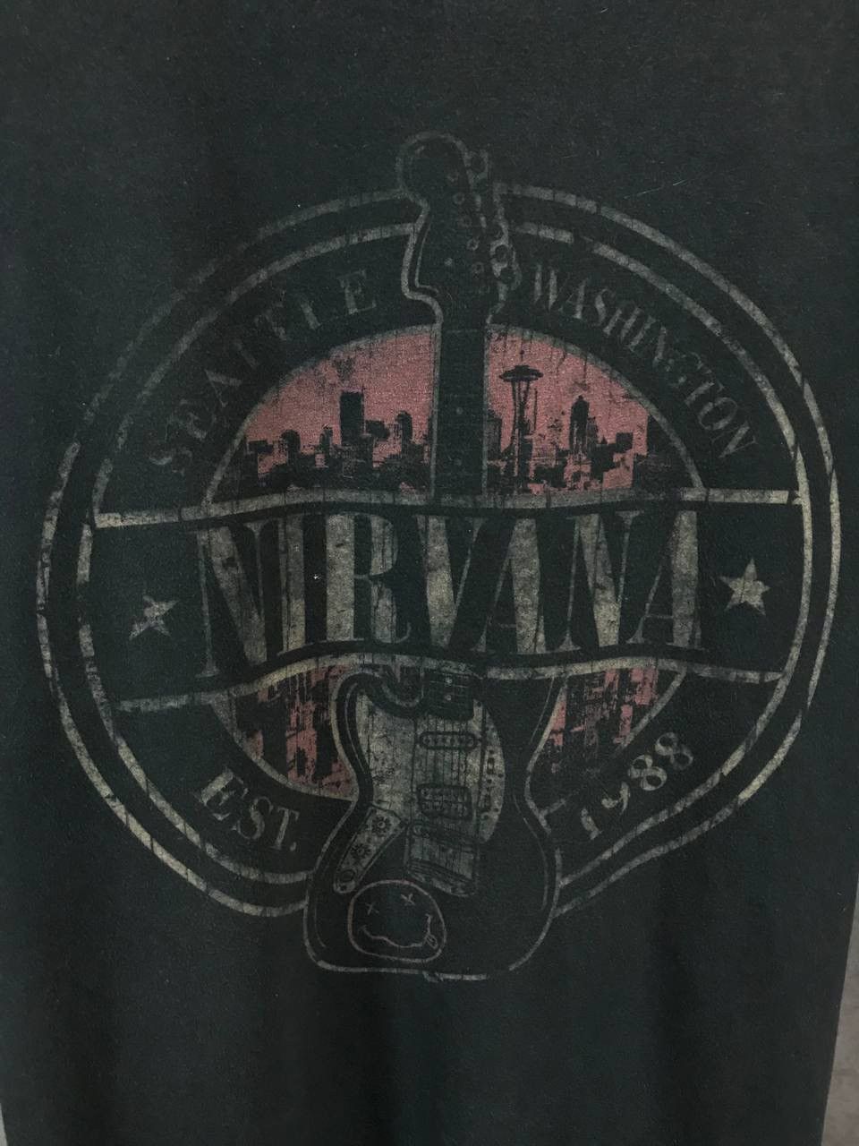 Band Tees Nirvana vintage rock band tee Size US L / EU 52-54 / 3 - 3 Thumbnail