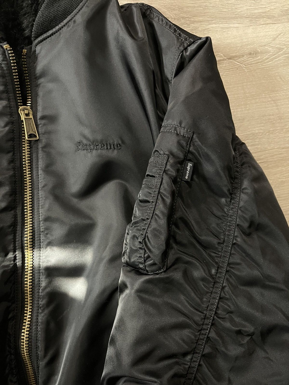 Supreme Supreme Fur Reversible MA-1 Size US M / EU 48-50 / 2 - 6 Thumbnail