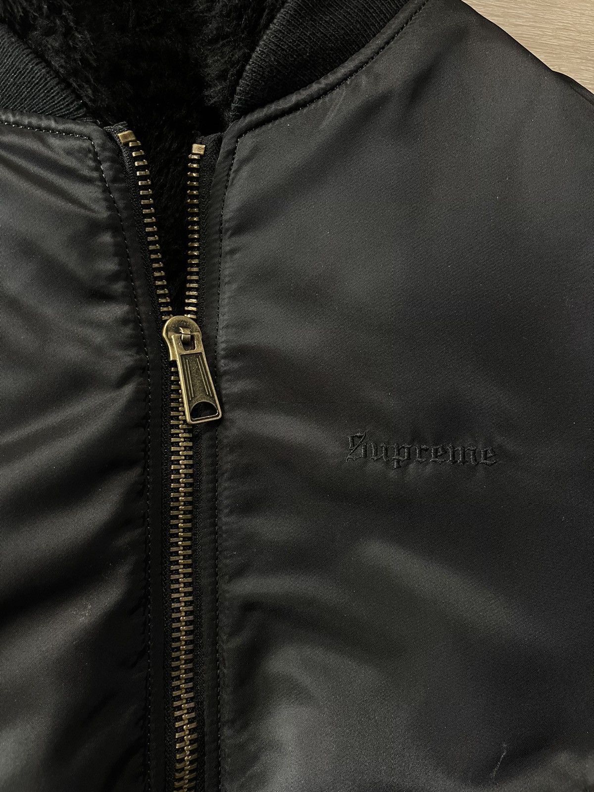 Supreme Supreme Fur Reversible MA-1 Size US M / EU 48-50 / 2 - 4 Thumbnail