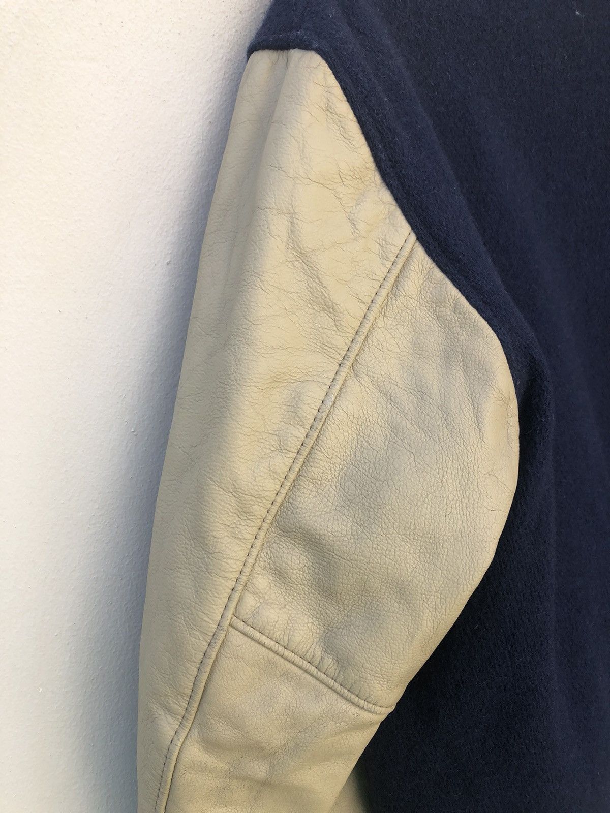 Golden Bear Vintage 1995 Golden Bear Distressed Varsity Jacket Size US M / EU 48-50 / 2 - 16 Thumbnail
