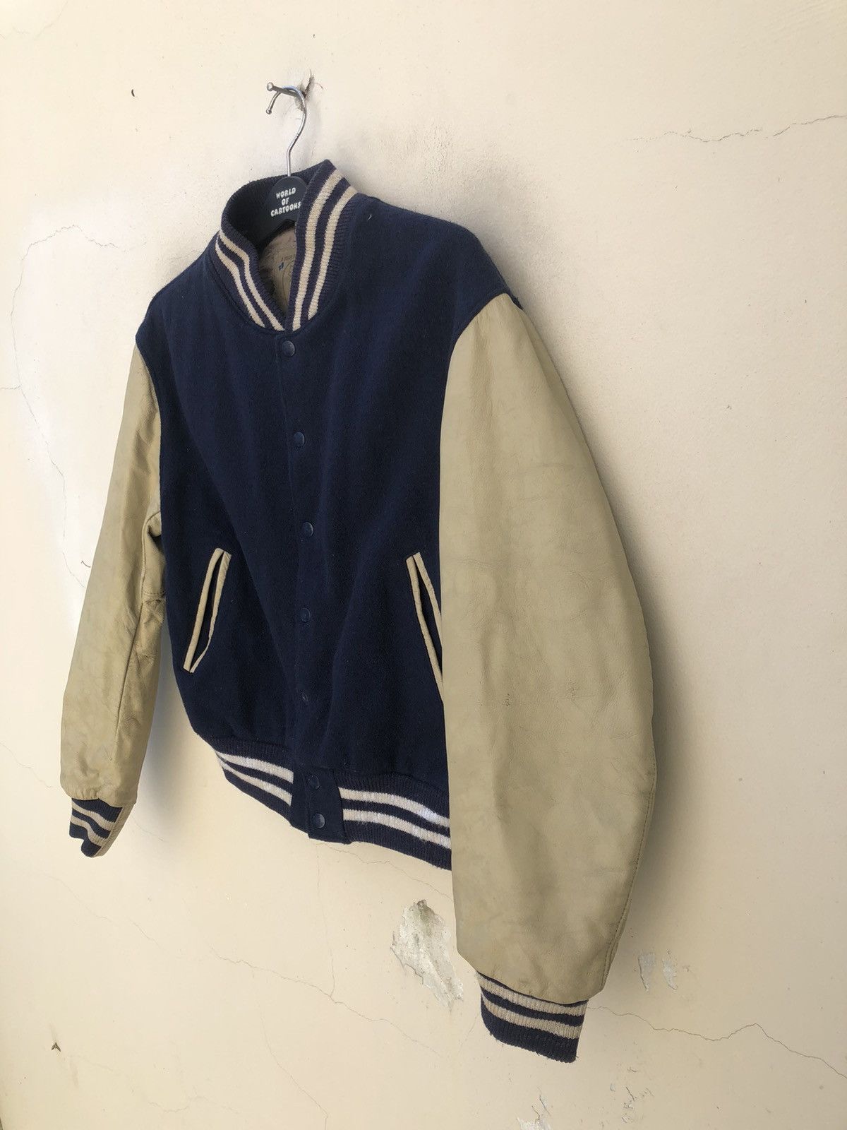 Golden Bear Vintage 1995 Golden Bear Distressed Varsity Jacket Size US M / EU 48-50 / 2 - 3 Thumbnail
