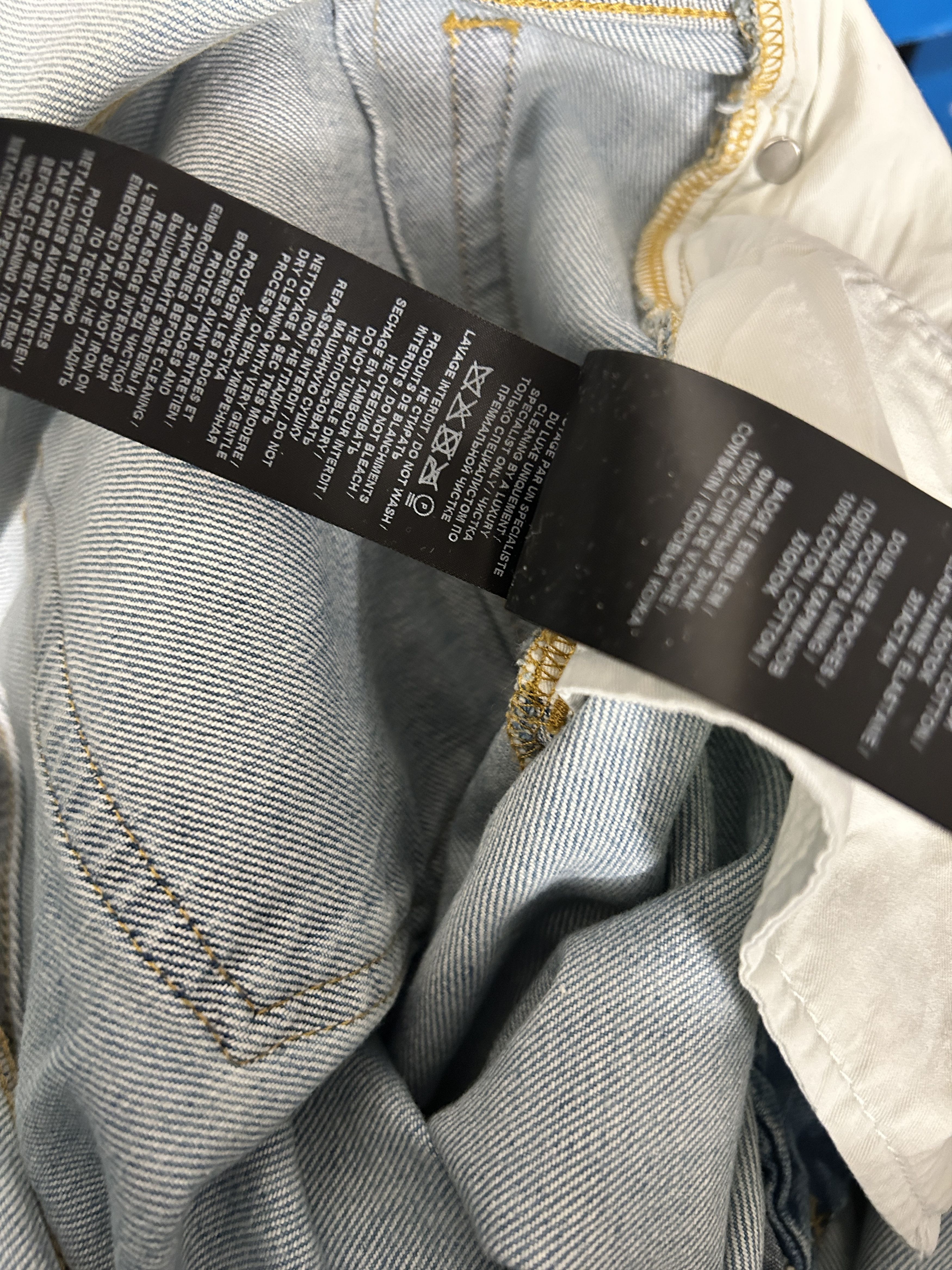 Balmain Balmain light blue denim jeans tapered Size US 36 / EU 52 - 9 Thumbnail