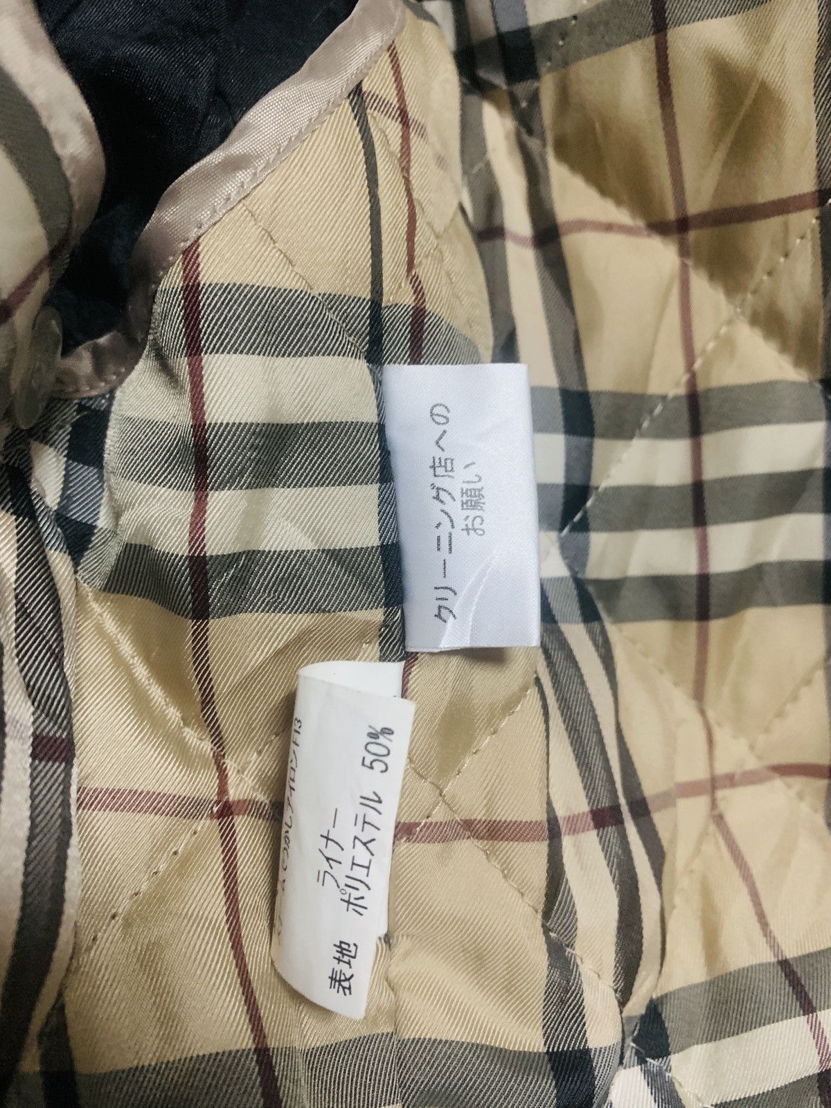Burberry × Designer × Leather BURBERRY LONDON NOVA CHECK LINING SUEDE LEATHER LONG JACKET Size US L / EU 52-54 / 3 - 8 Thumbnail
