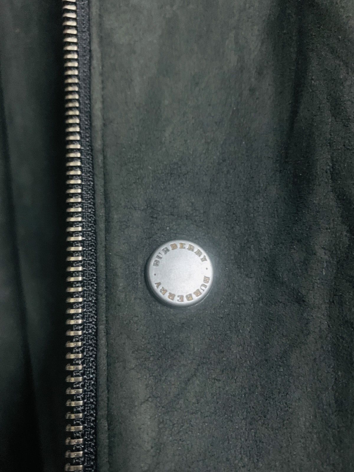Burberry × Designer × Leather BURBERRY LONDON NOVA CHECK LINING SUEDE LEATHER LONG JACKET Size US L / EU 52-54 / 3 - 6 Thumbnail
