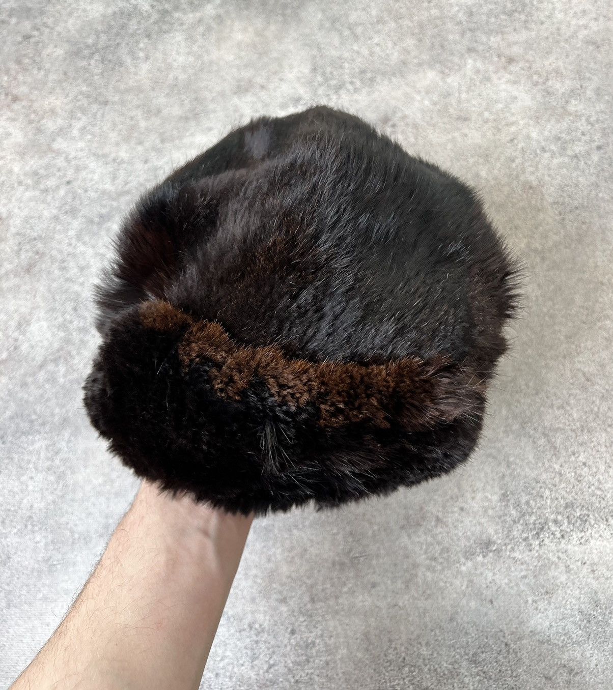 If Six Was Nine Vintage fur hat Size ONE SIZE - 3 Thumbnail