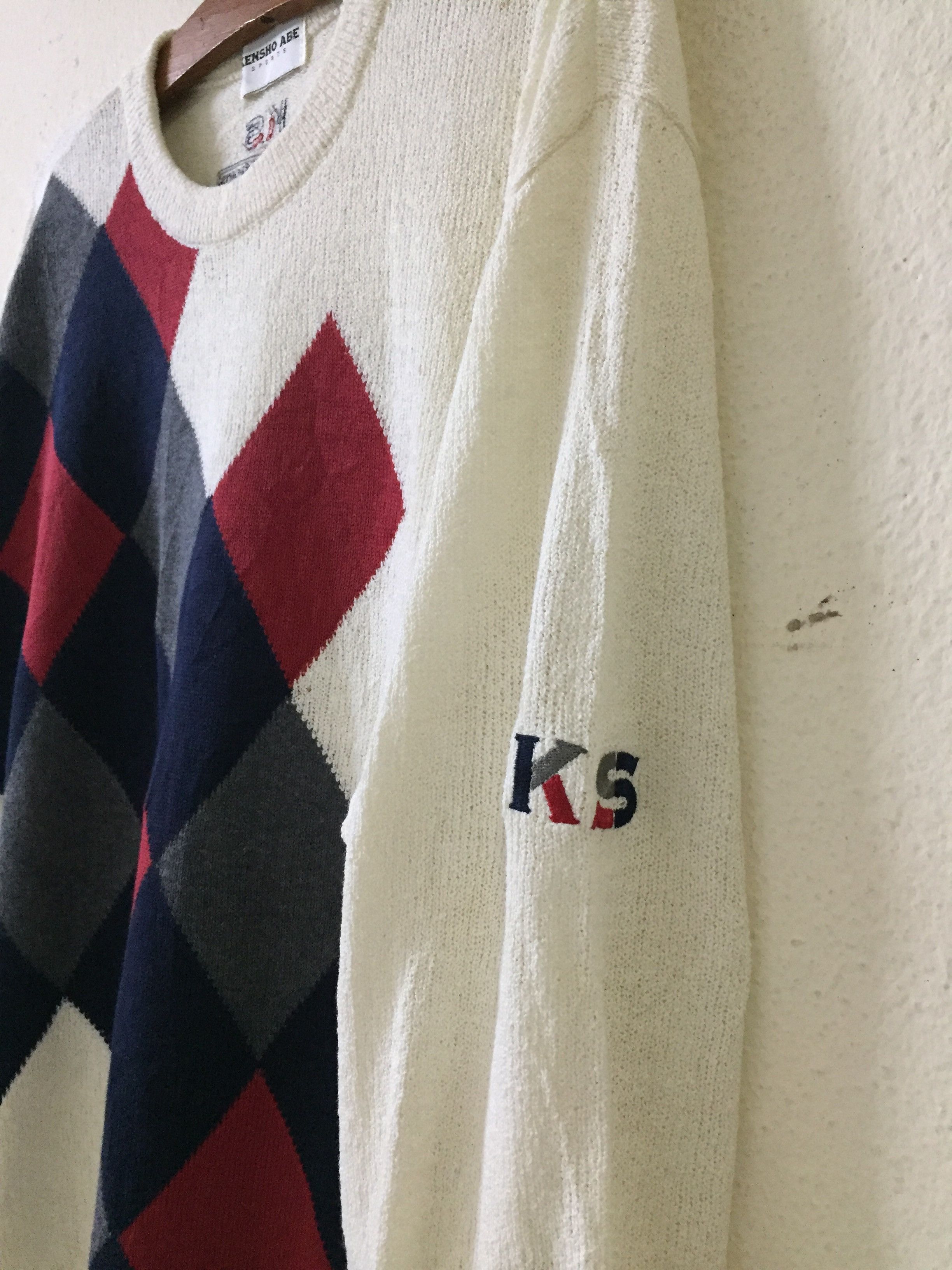 Kensho Abe Kensho Abe Sports Knitwear Sweater Size US L / EU 52-54 / 3 - 8 Thumbnail