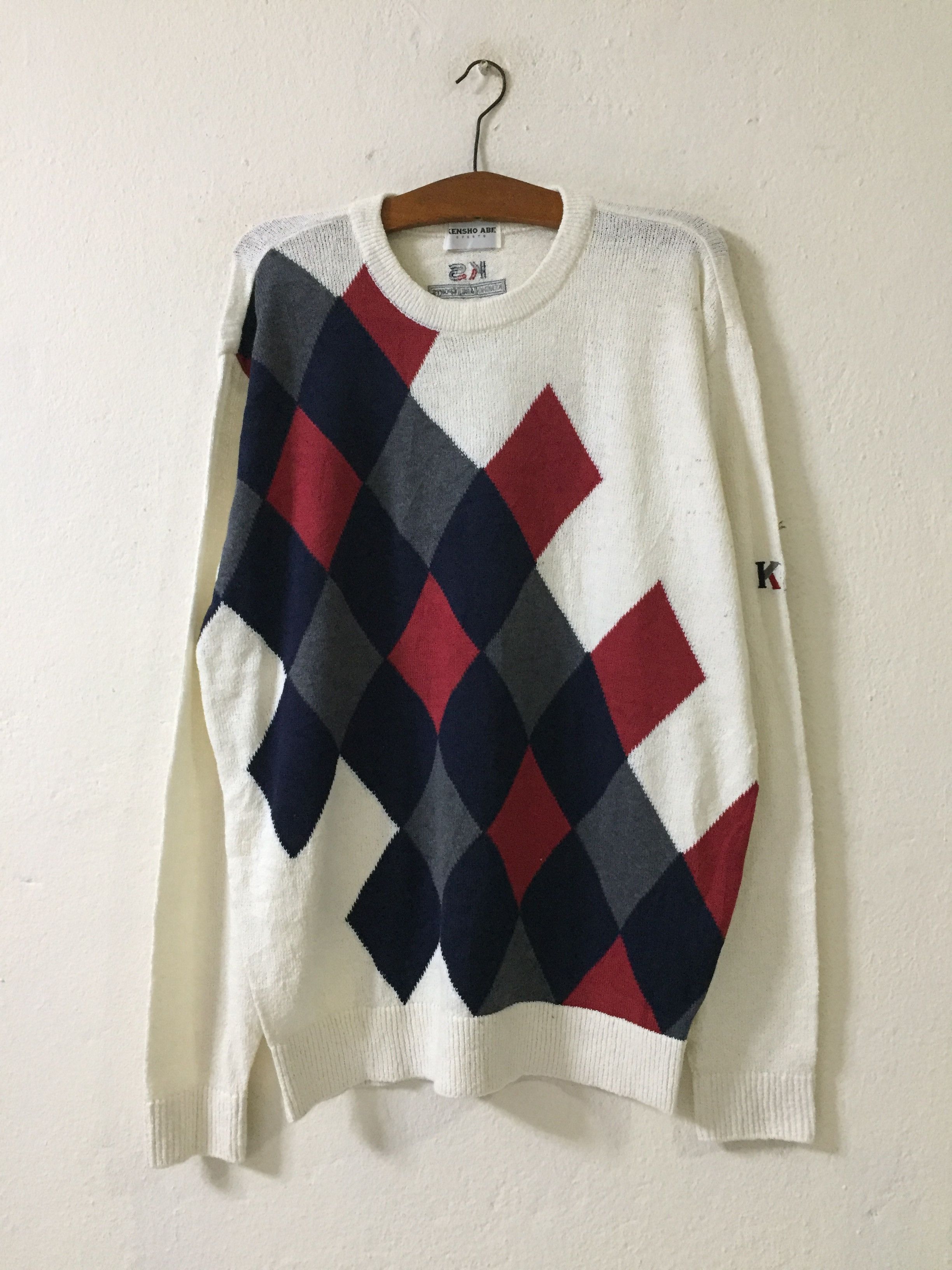 Kensho Abe Kensho Abe Sports Knitwear Sweater Size US L / EU 52-54 / 3 - 4 Thumbnail