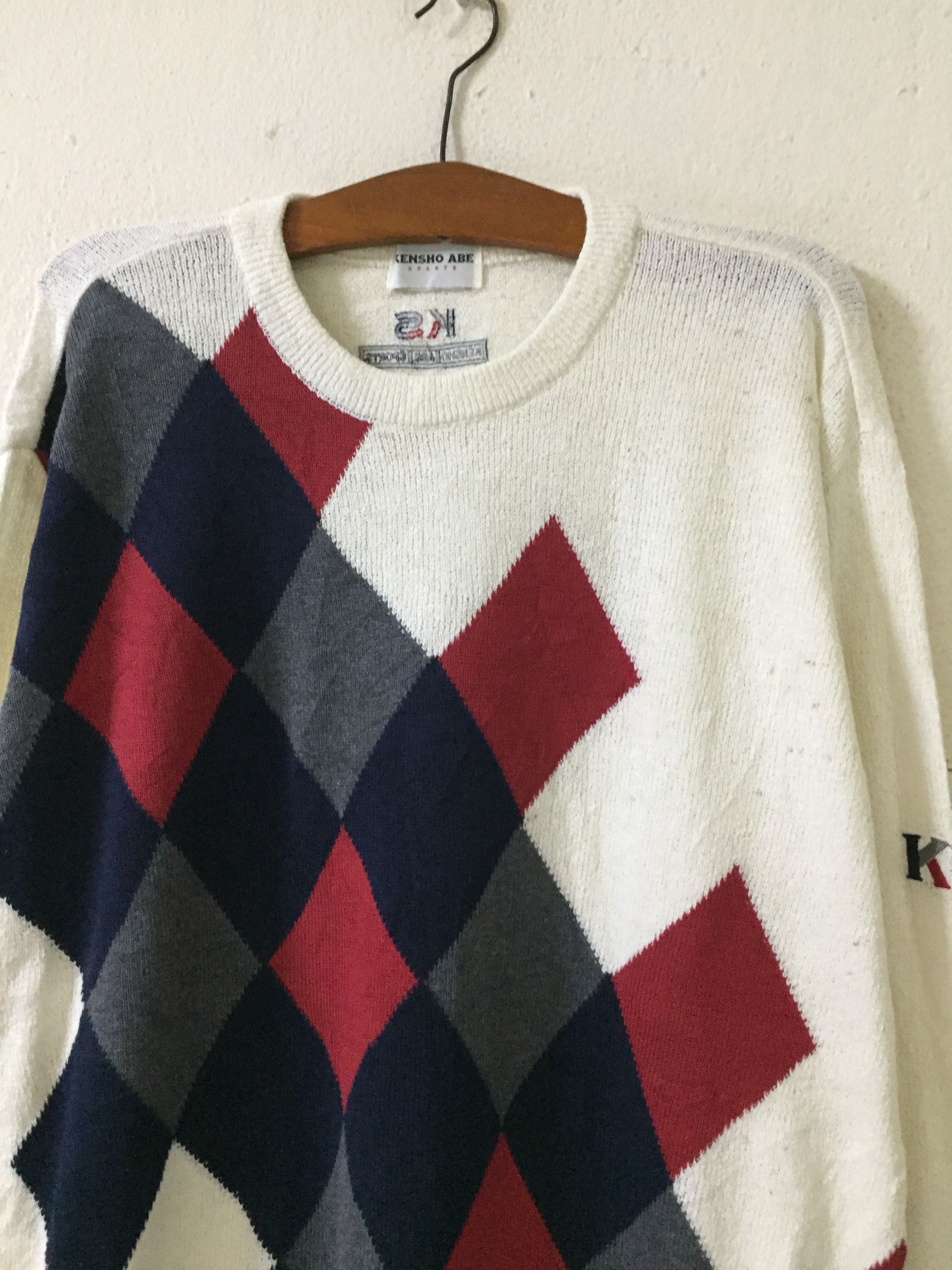 Kensho Abe Kensho Abe Sports Knitwear Sweater Size US L / EU 52-54 / 3 - 7 Thumbnail