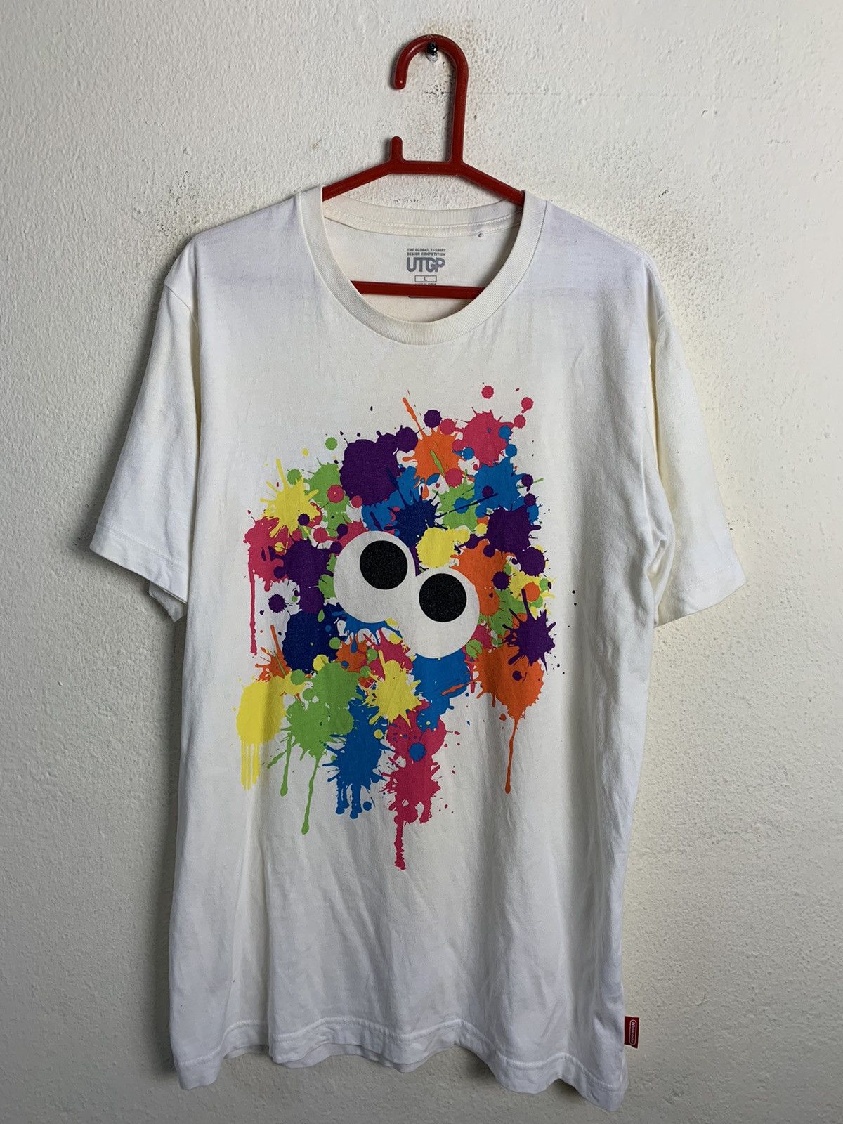 Nintendo Vintage Uniqlo x Nintendo Nice Design Paint Splatter Tee Size US M / EU 48-50 / 2 - 1 Thumbnail