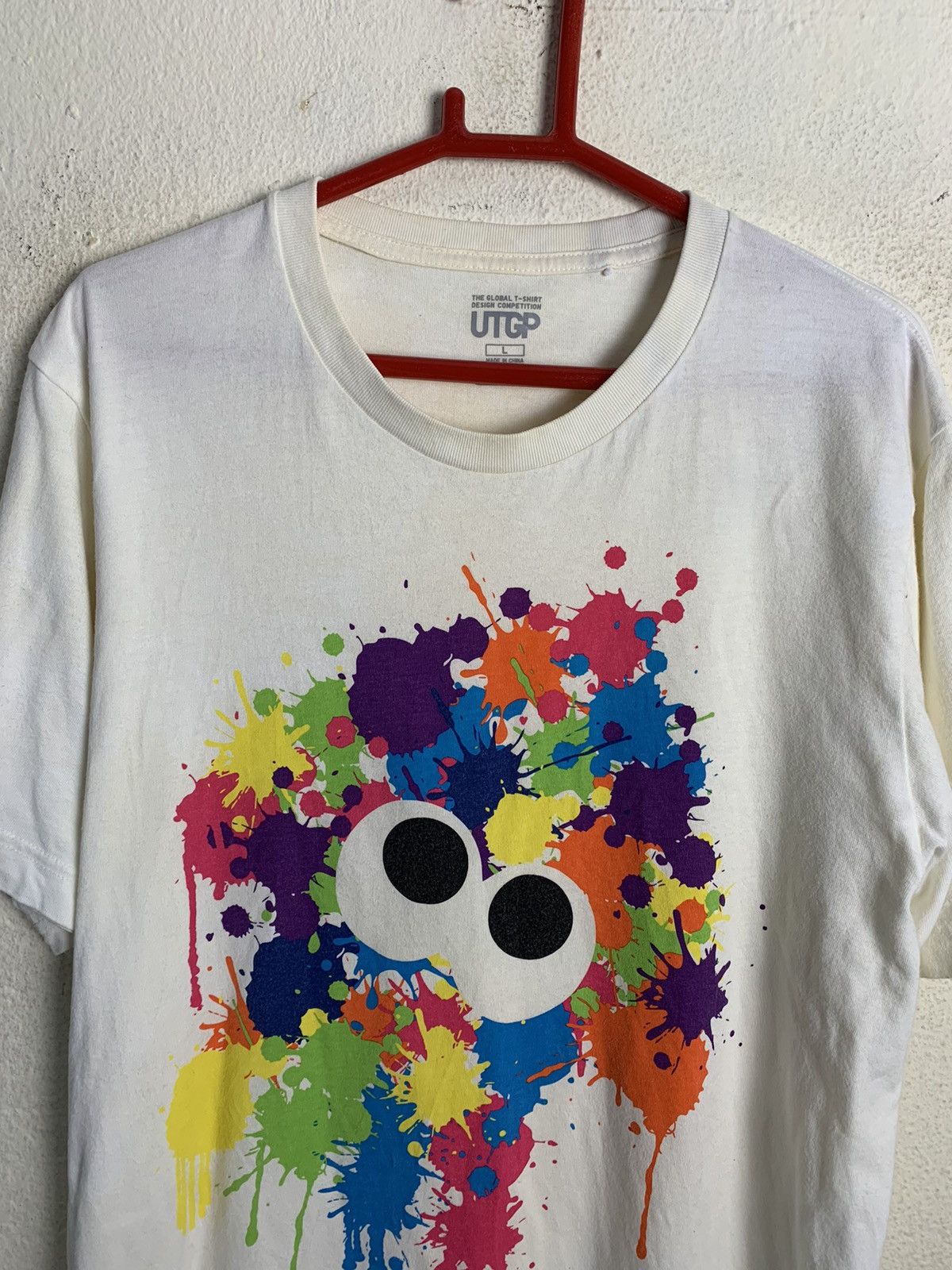 Nintendo Vintage Uniqlo x Nintendo Nice Design Paint Splatter Tee Size US M / EU 48-50 / 2 - 4 Thumbnail