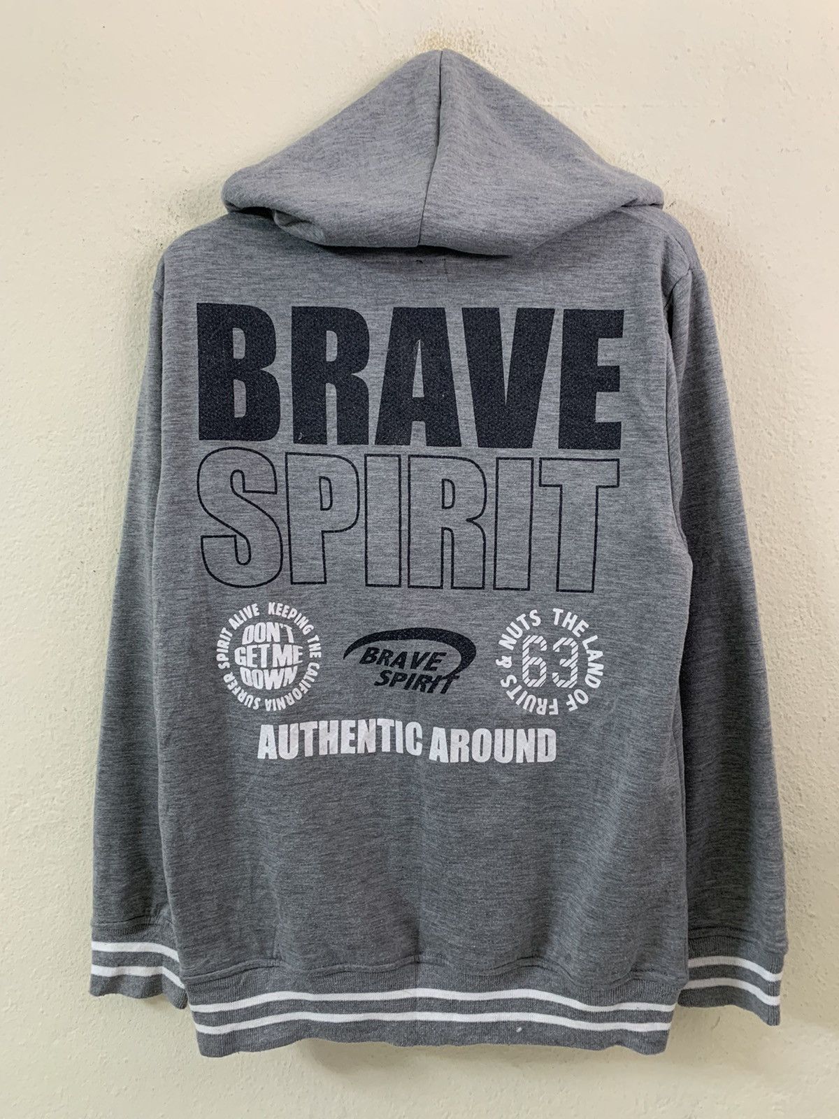 image of Barcedos Surf Nest Hoodie in Grey, Men's (Size Medium)