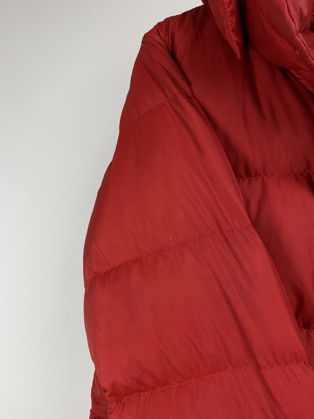 Nike × Vintage Nike vintage red puffer jacket small swoosh Size US M / EU 48-50 / 2 - 12 Thumbnail