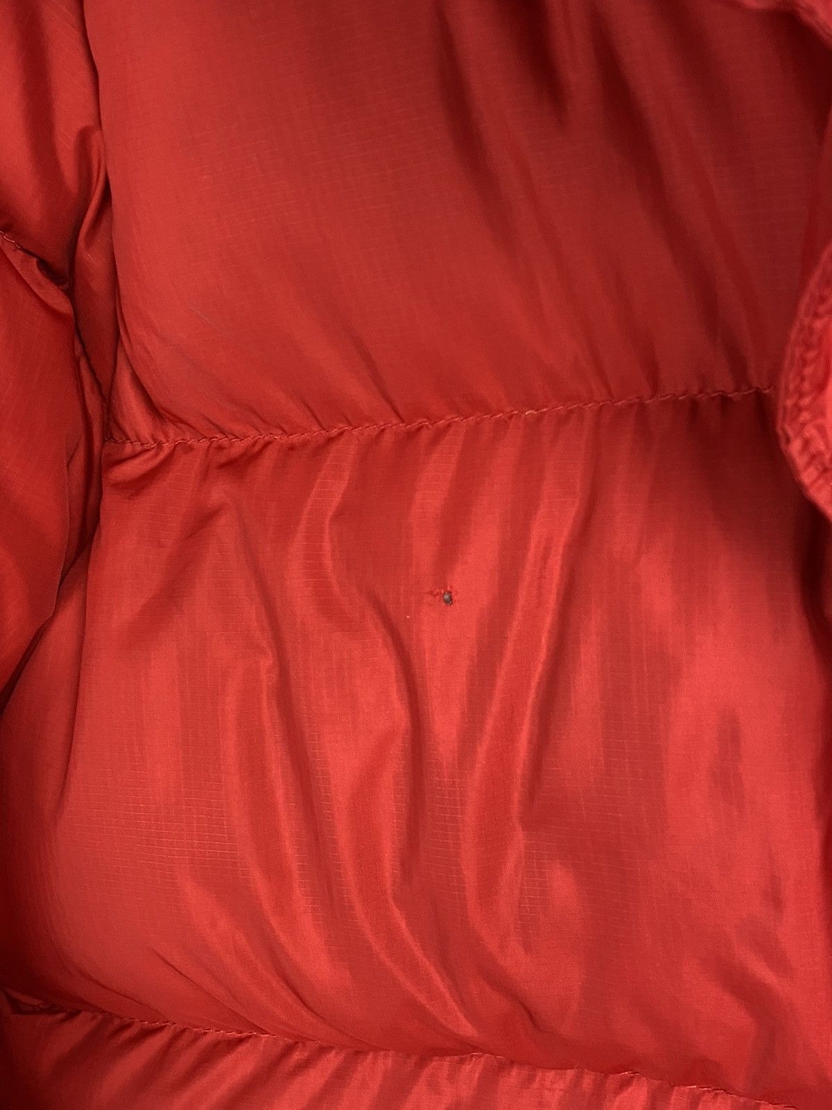 Nike × Vintage Nike vintage red puffer jacket small swoosh Size US M / EU 48-50 / 2 - 6 Thumbnail